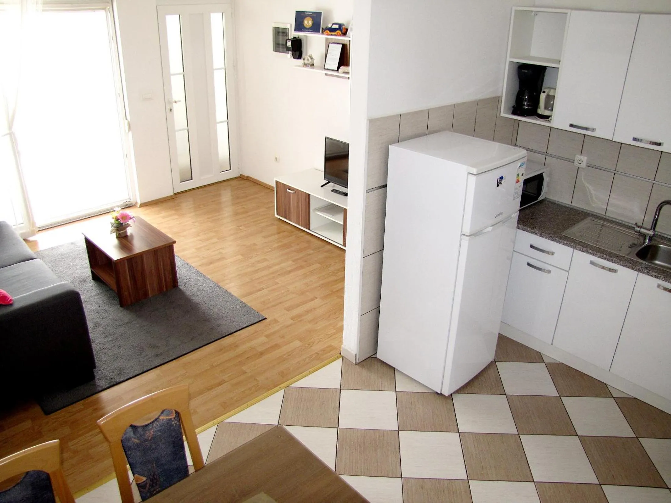 Kitchen or kitchenette in Apartments Klanac
