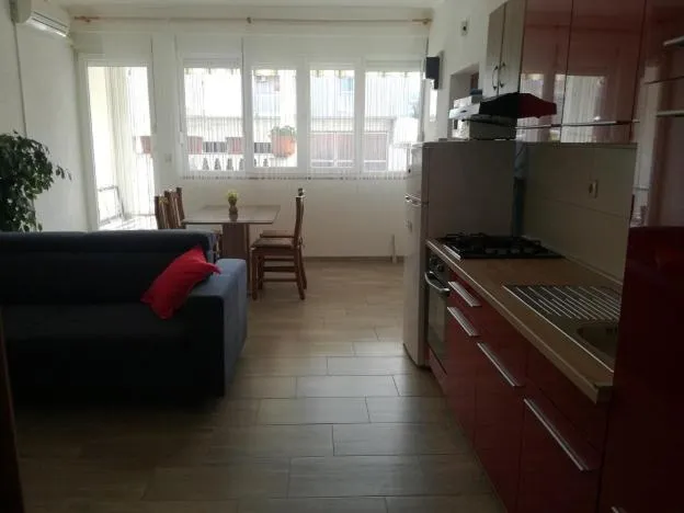 Kitchen or kitchenette in Apartments Klanac