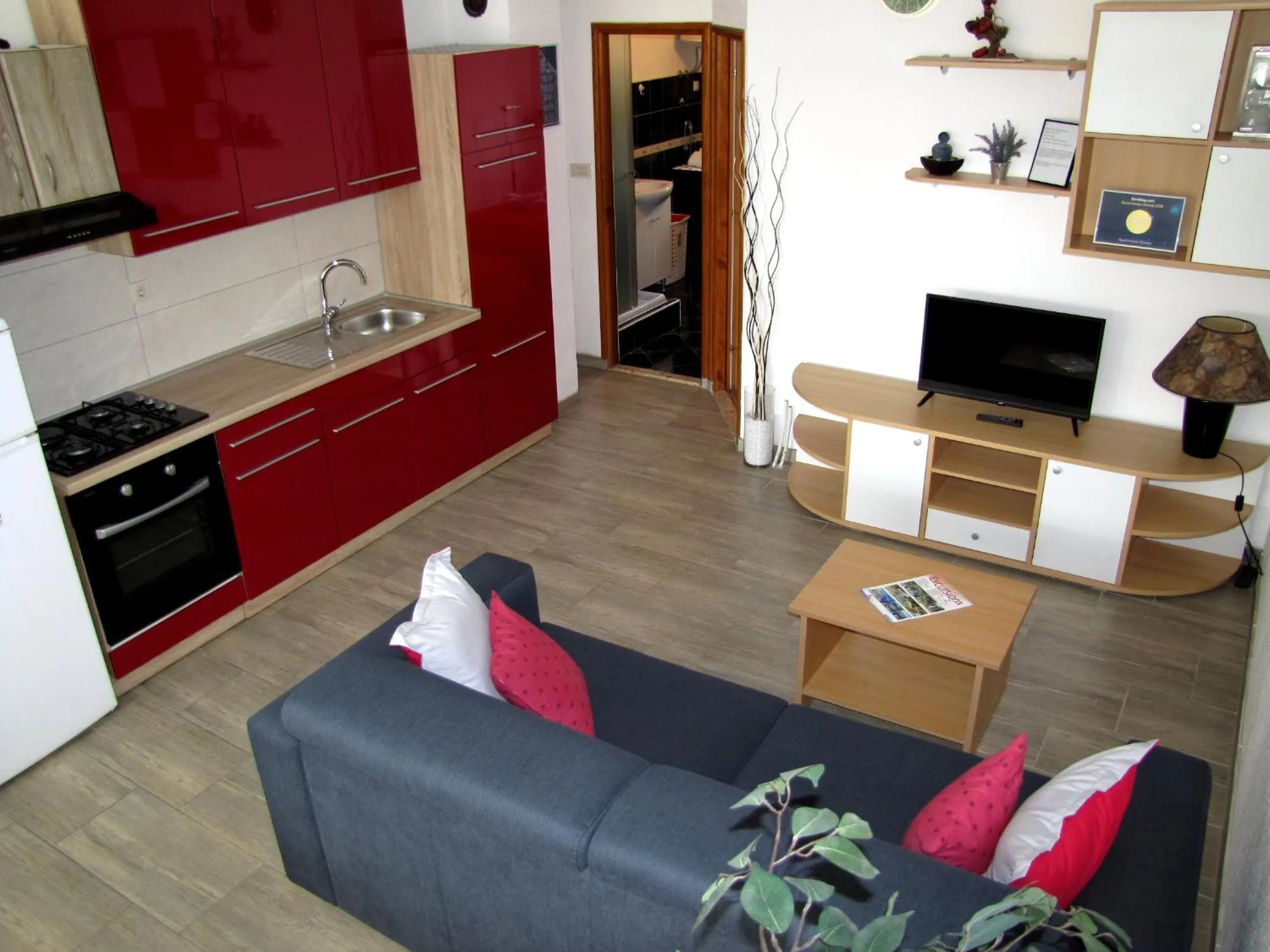 Kitchen or kitchenette in Apartments Klanac