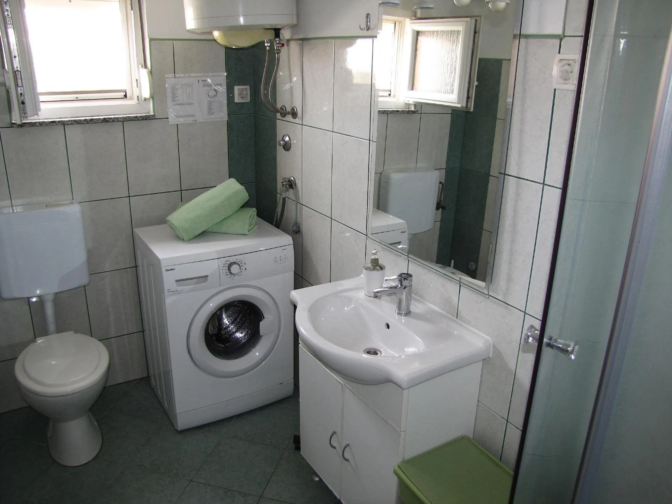 Bathroom in Apartments Klanac