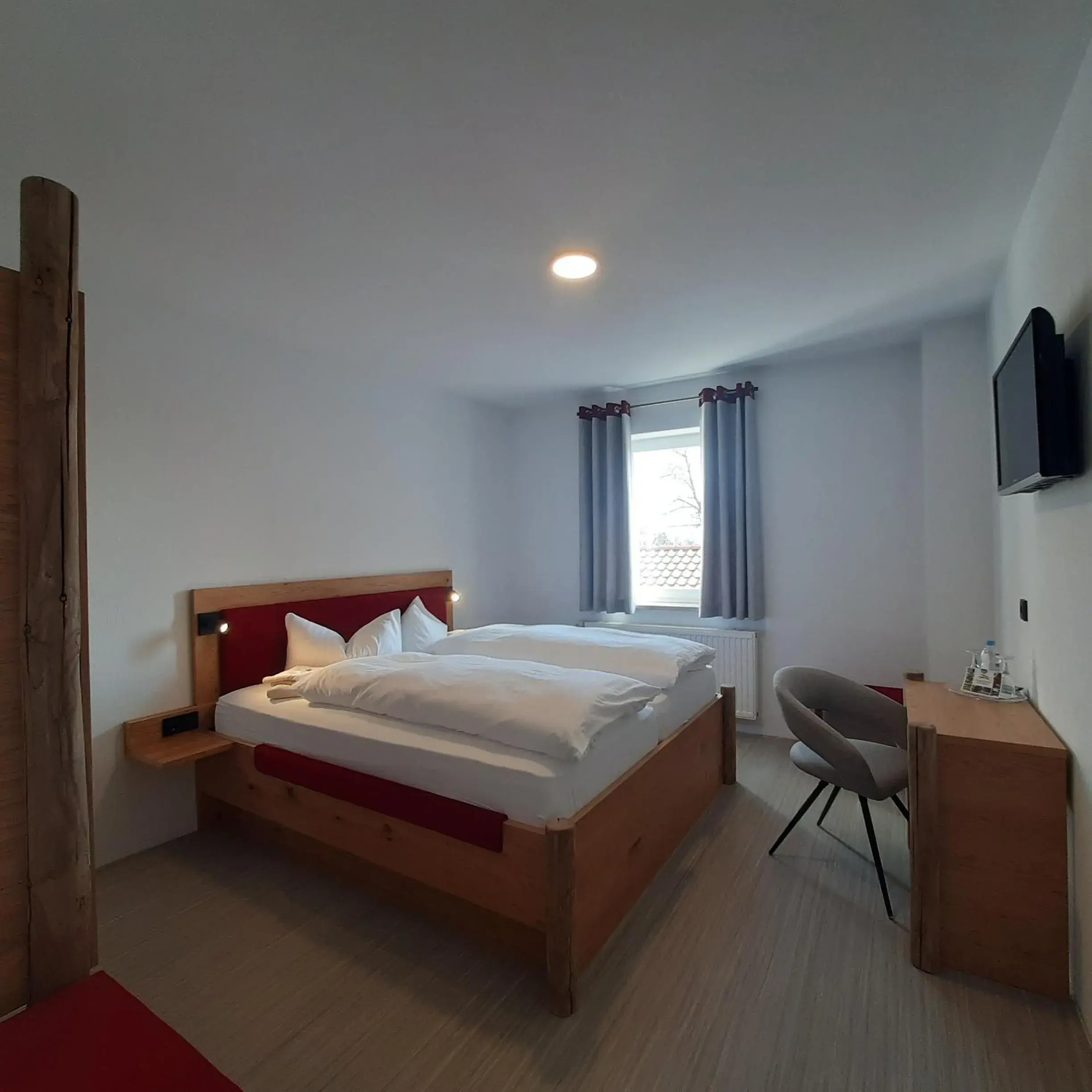 Double Room in Regenbogenhof Rudelswalde Double Room in Regenbogenhof Rudelswalde