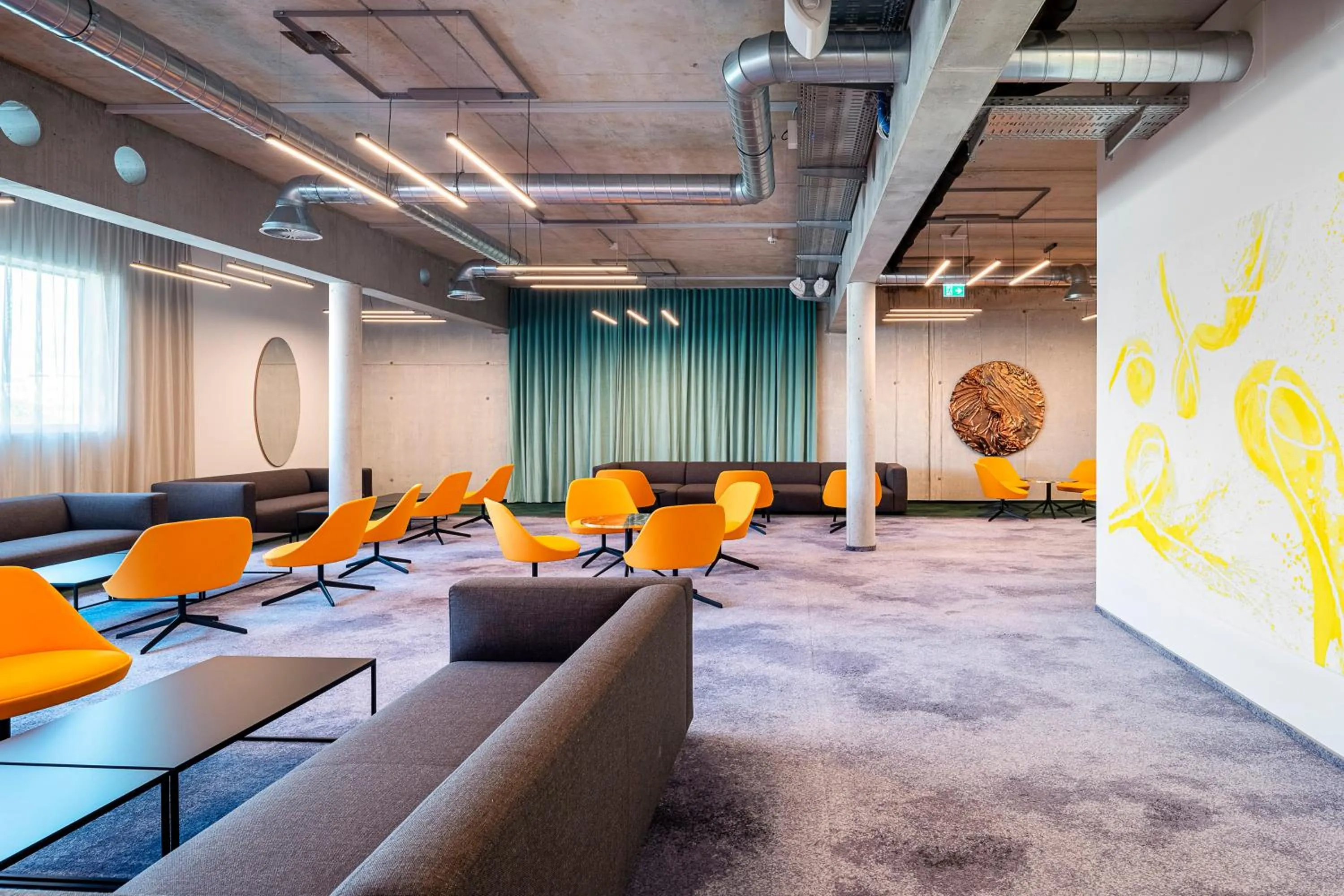 Lobby or reception in FIRMAMENT Hotel