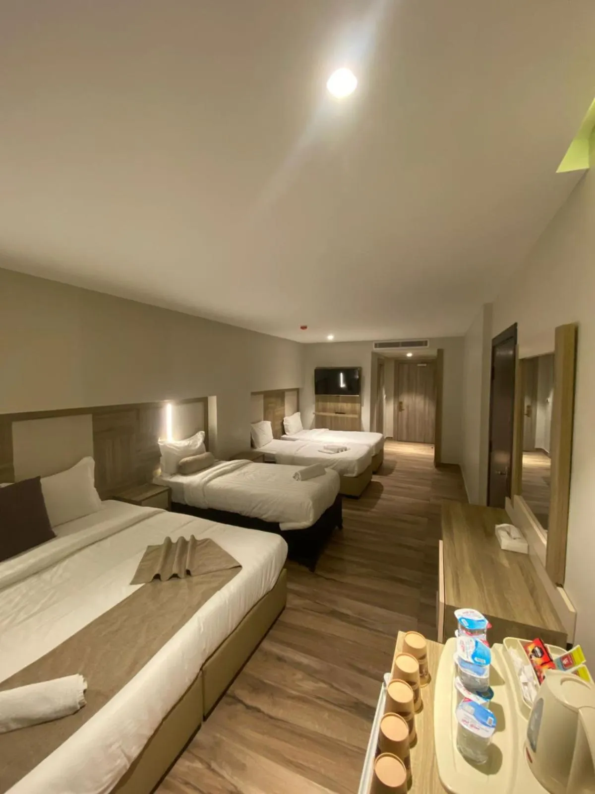 Bed in Mass Paradise Hotel