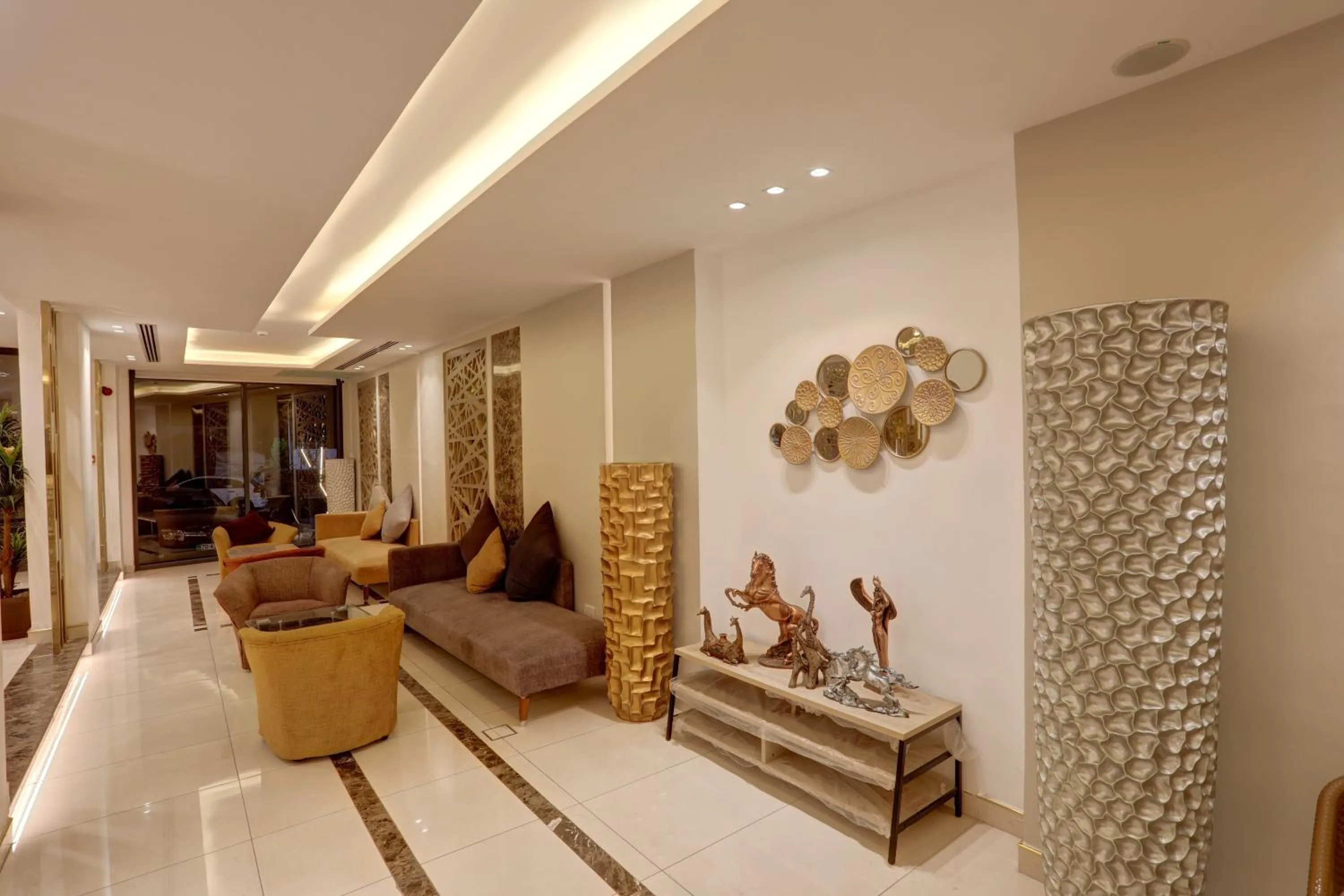 Seating area in Mass Paradise Hotel