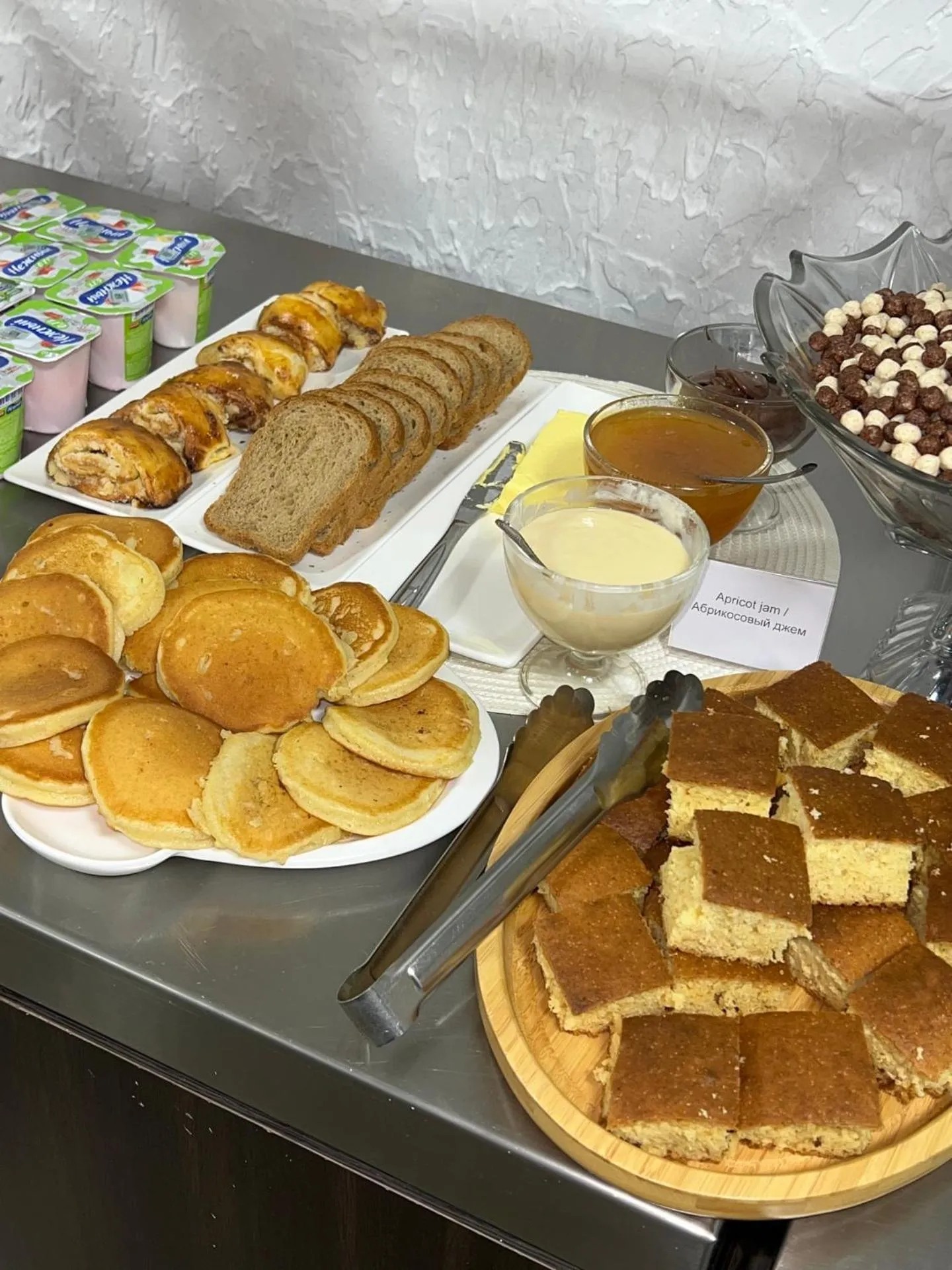 Breakfast in Hotel Tigran Mets Yerevan