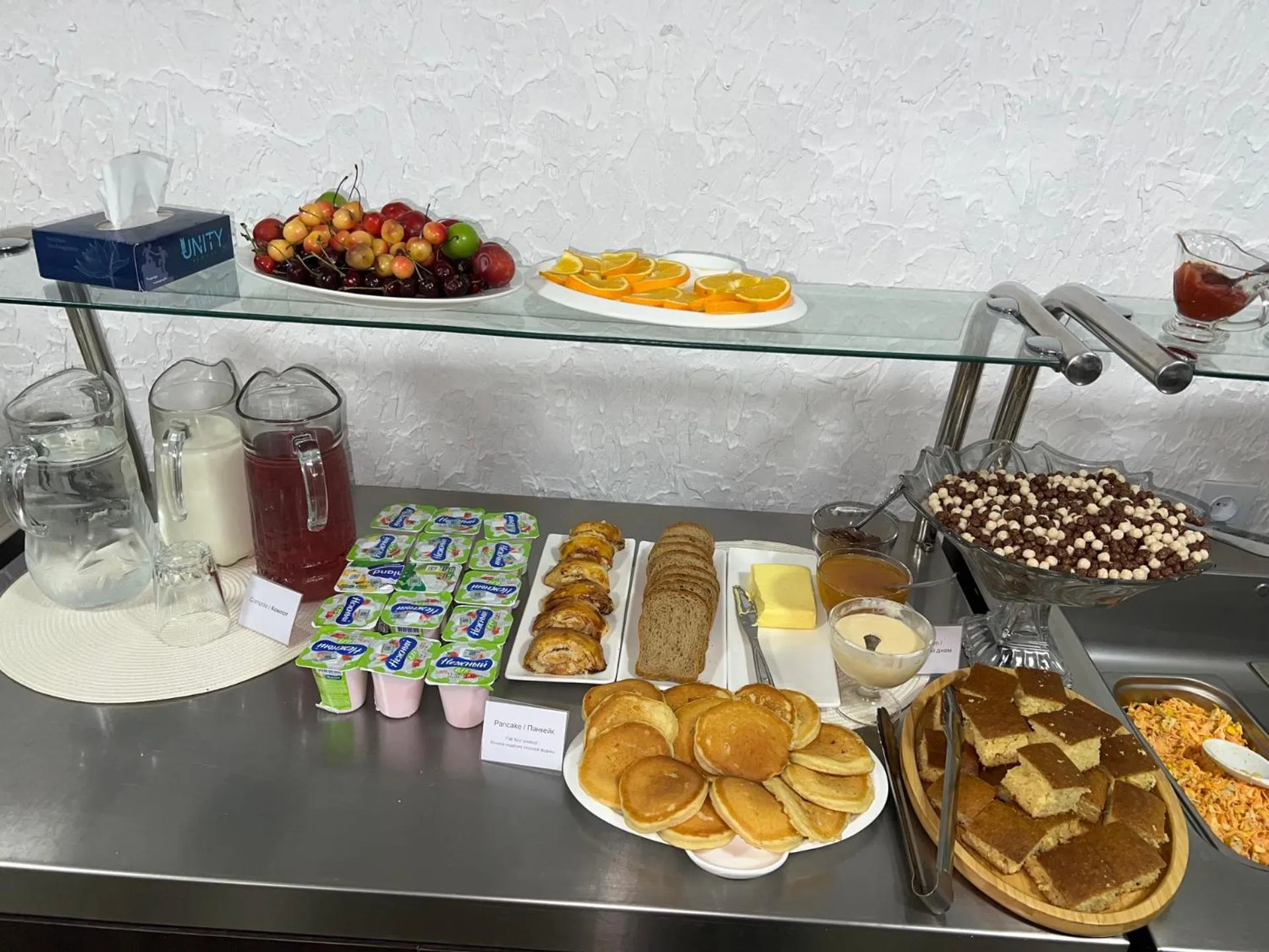 Breakfast in Hotel Tigran Mets Yerevan