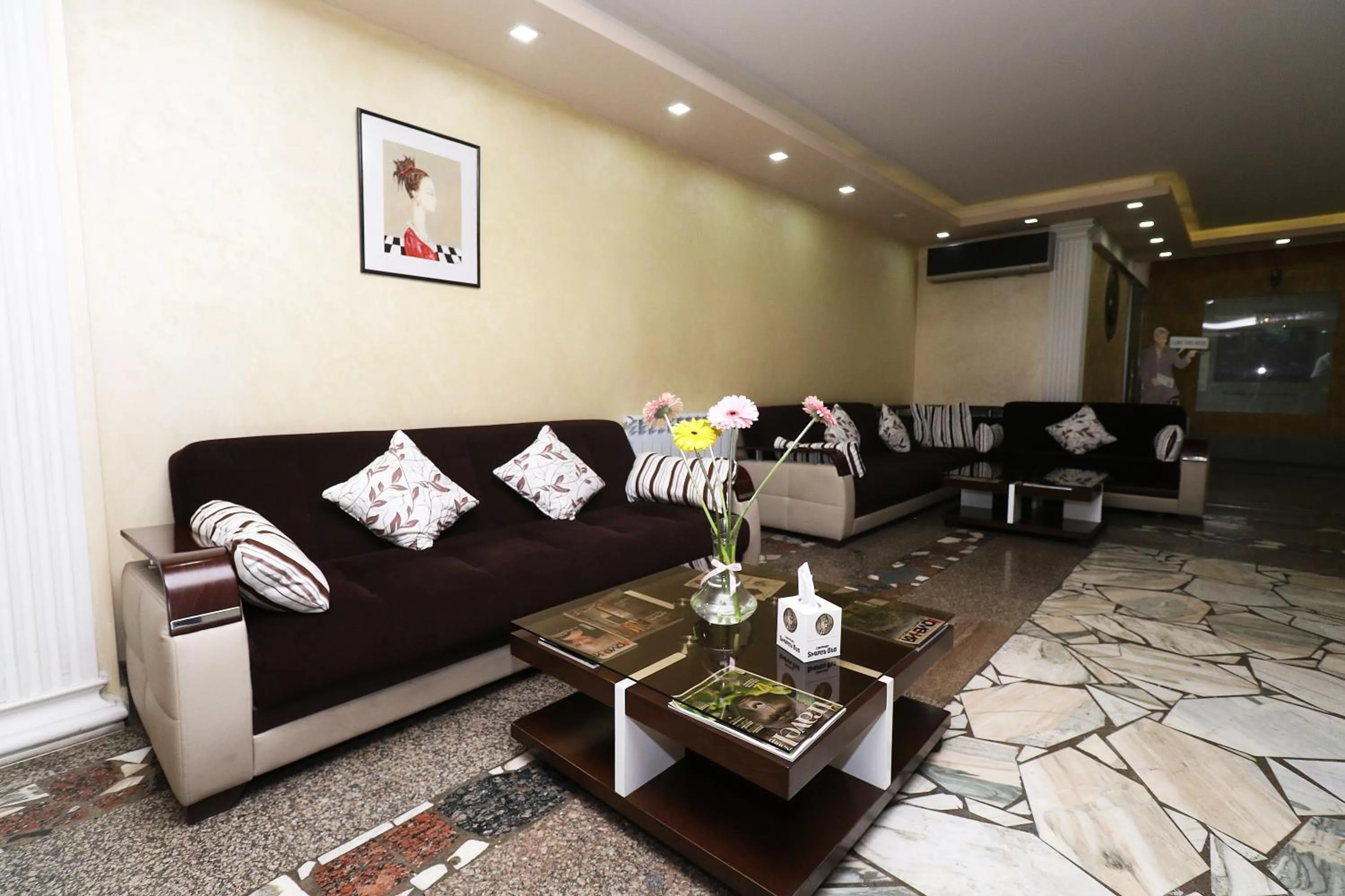Seating area in Hotel Tigran Mets Yerevan