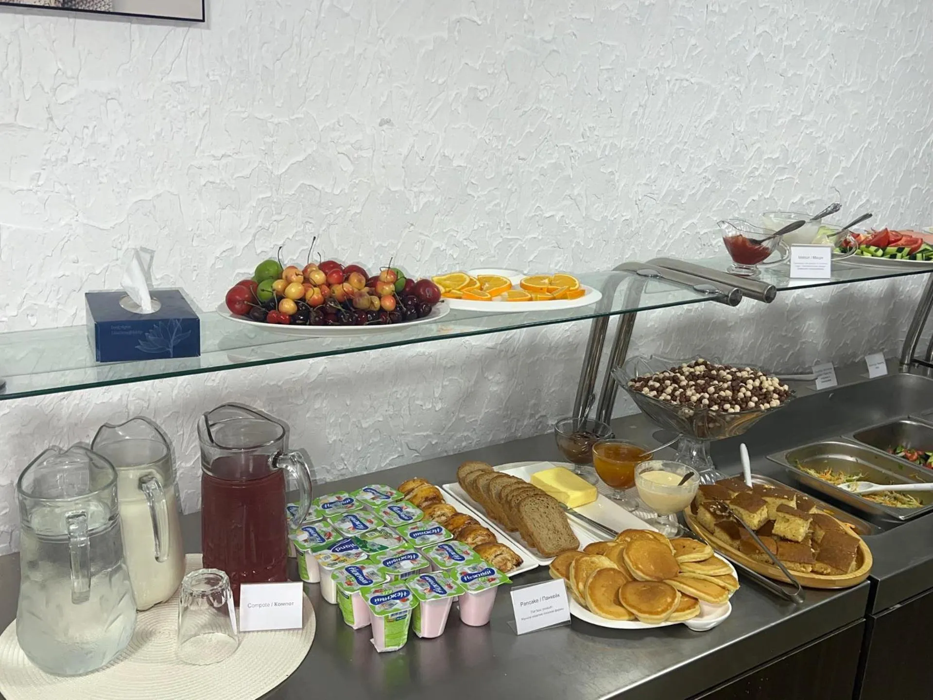 Breakfast in Hotel Tigran Mets Yerevan