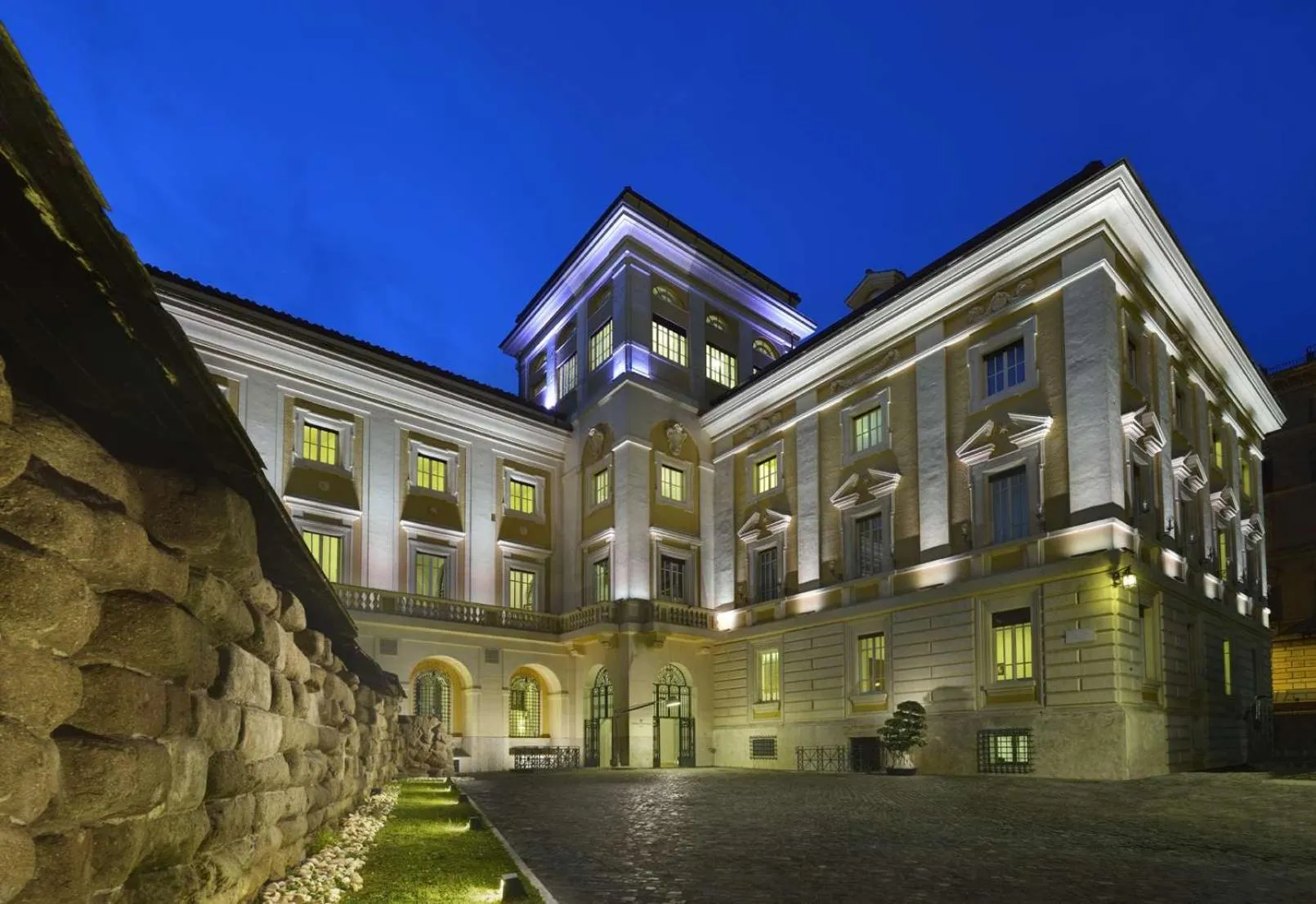 Property building in Palazzo Montemartini Rome, A Radisson Collection Hotel