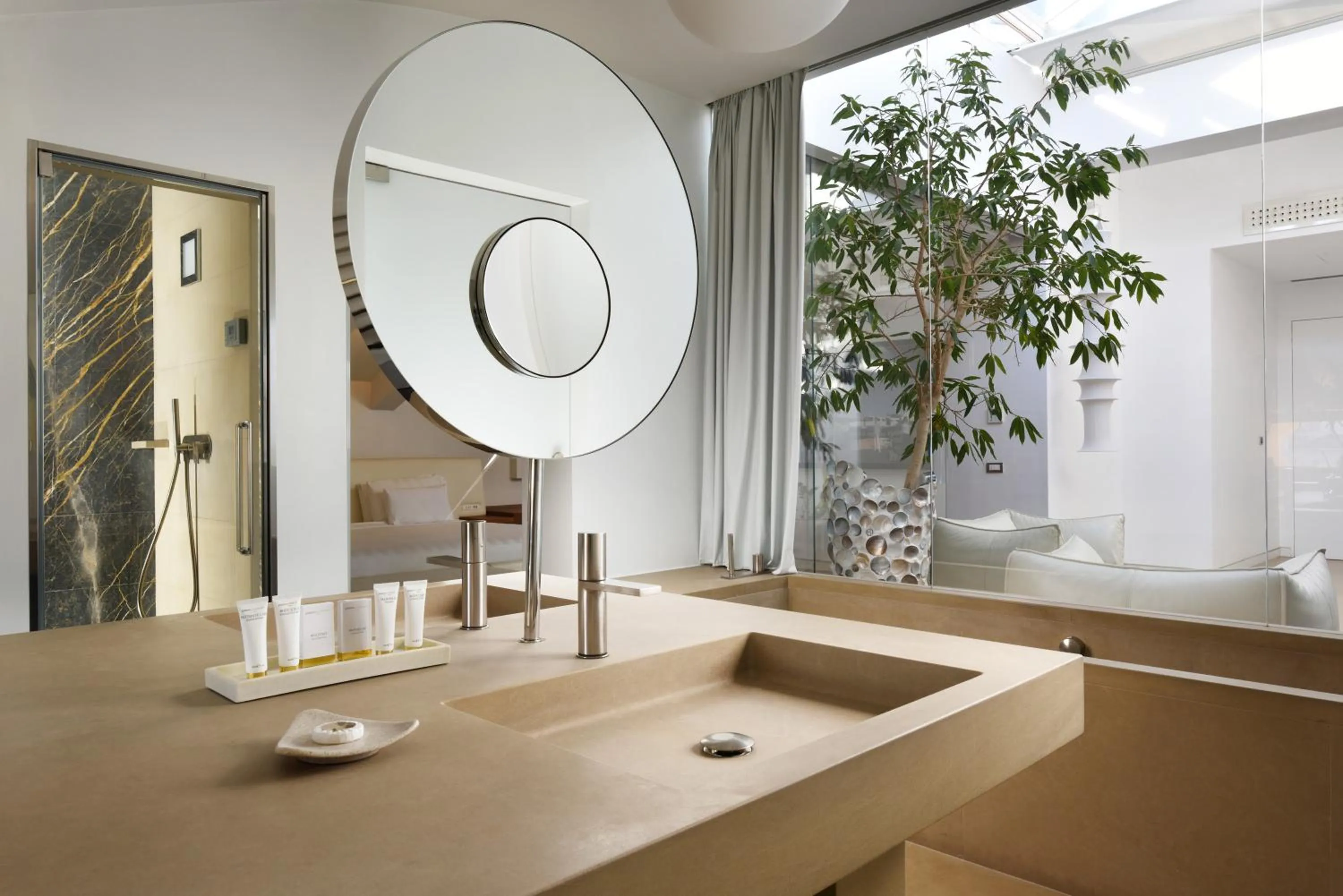 Bathroom in Palazzo Montemartini Rome, A Radisson Collection Hotel
