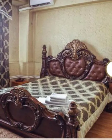 Bed in Akzhol Hotel Almaty