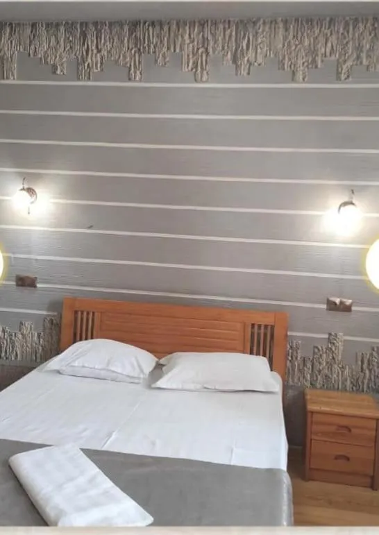 Bed in Akzhol Hotel Almaty