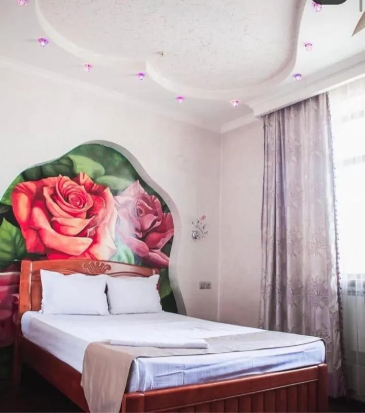 Bed in Akzhol Hotel Almaty