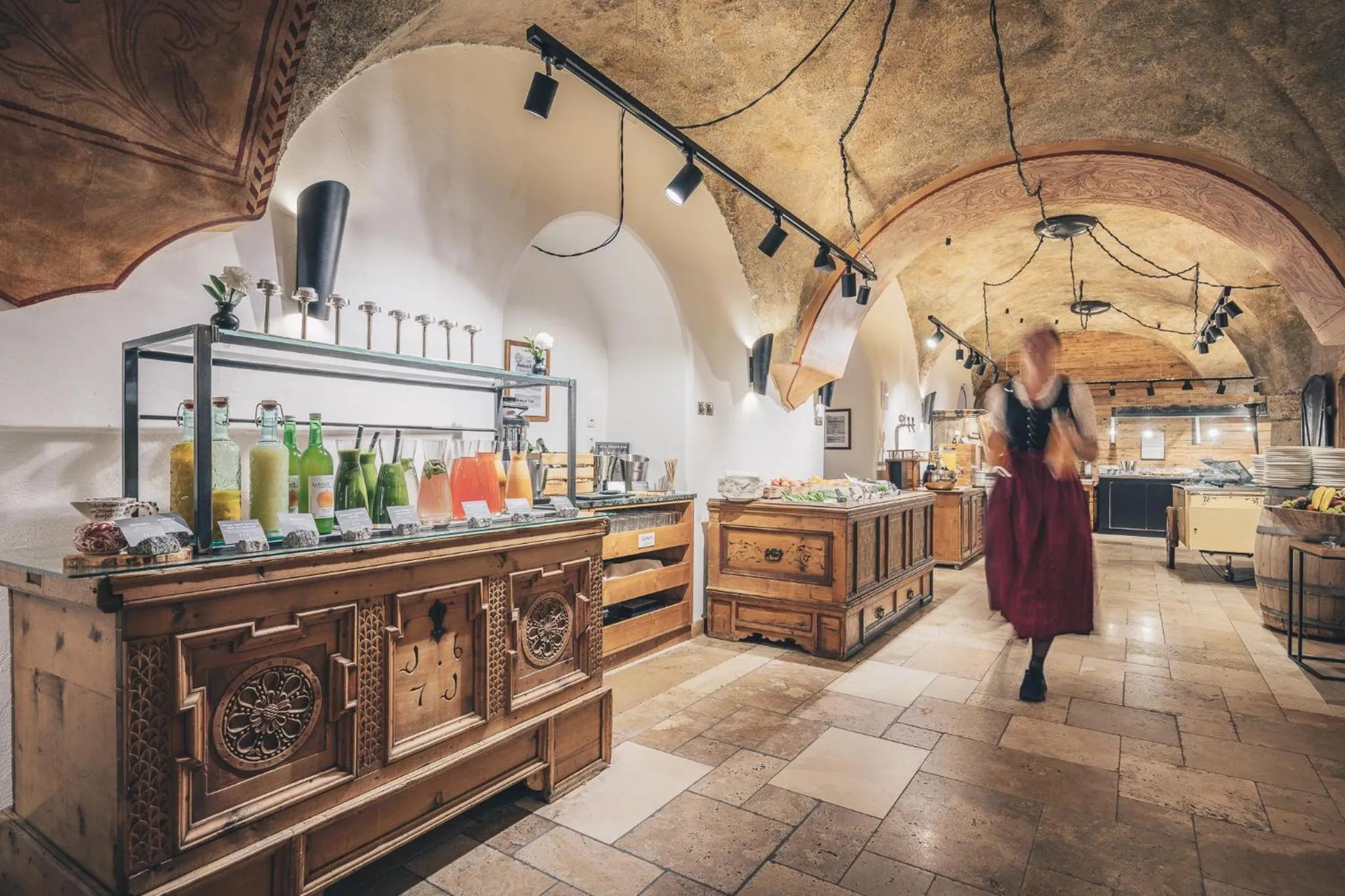 Buffet breakfast in Hotel Klosterbräu