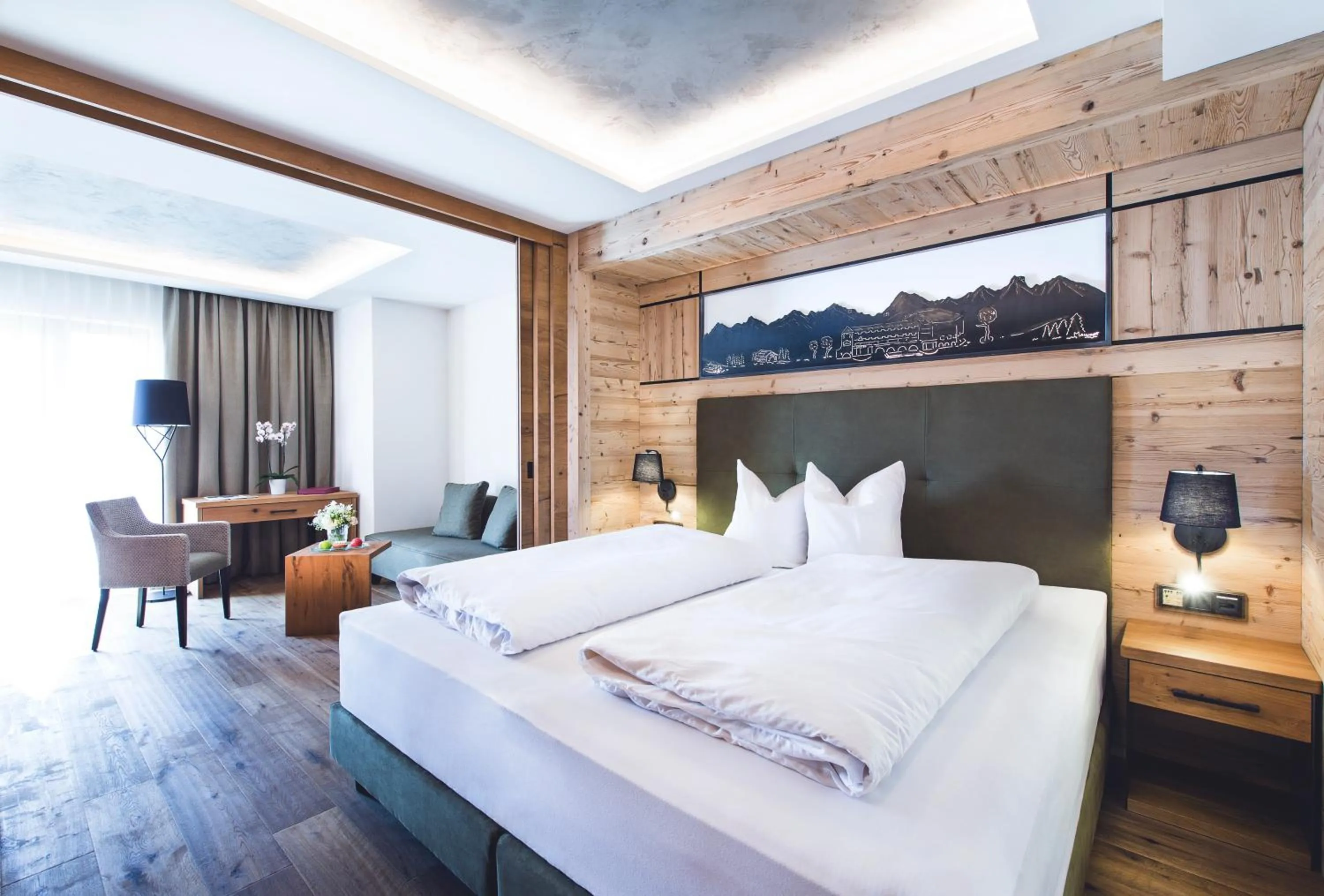 Bed in Hotel Klosterbräu