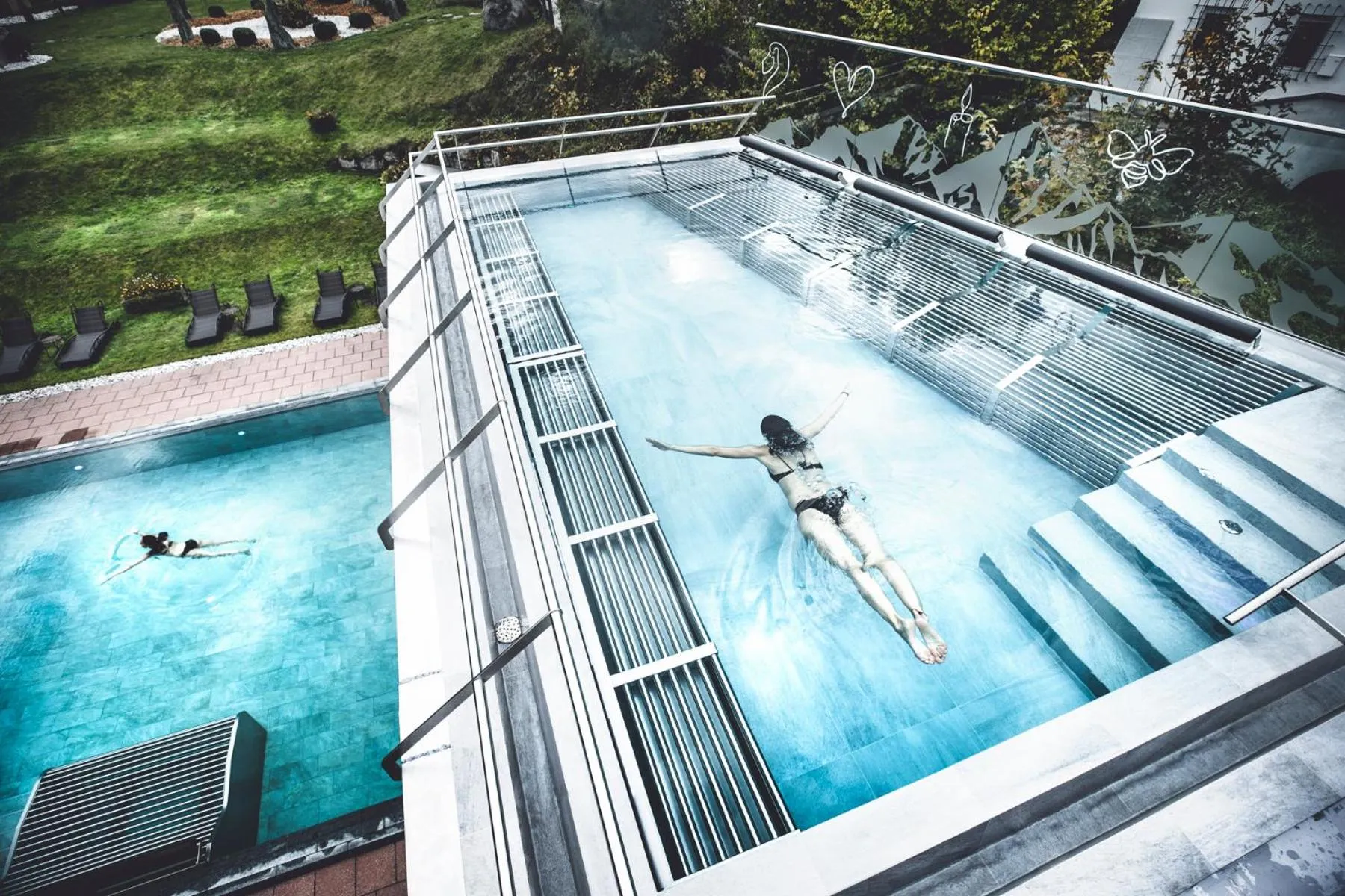 Swimming pool in Hotel Klosterbräu