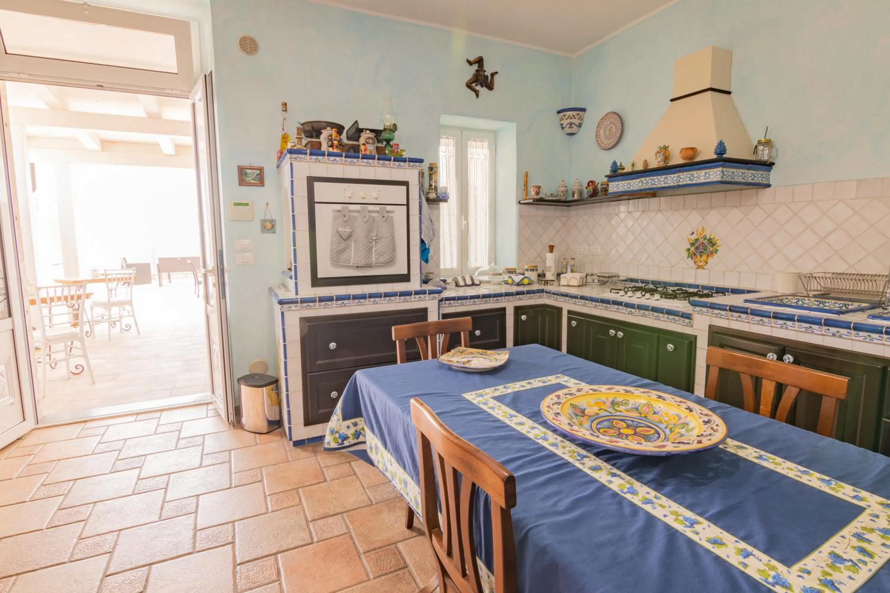 Communal lounge/ TV room in B&B Ottocento Sul Mare