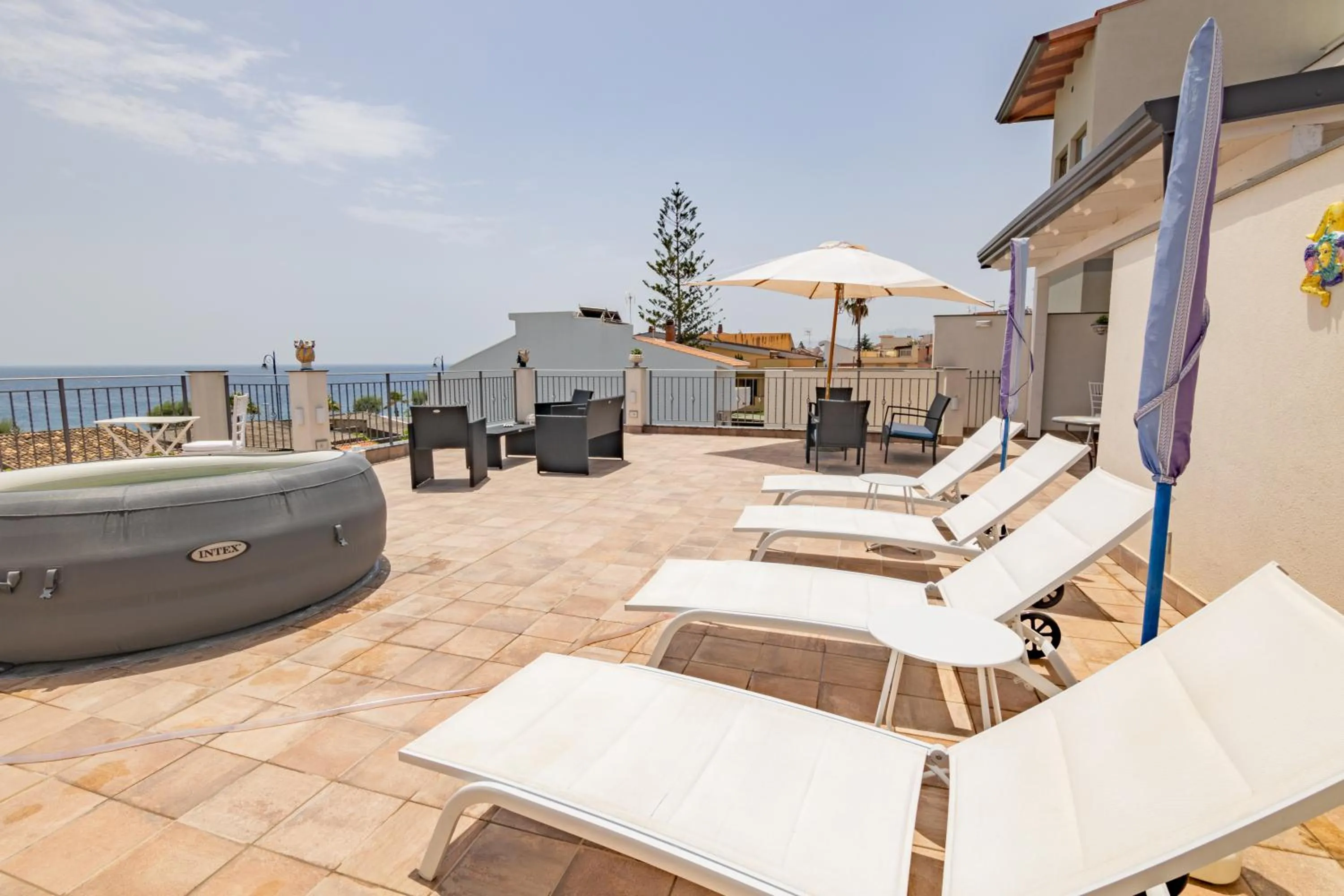Hot Tub in B&B Ottocento Sul Mare