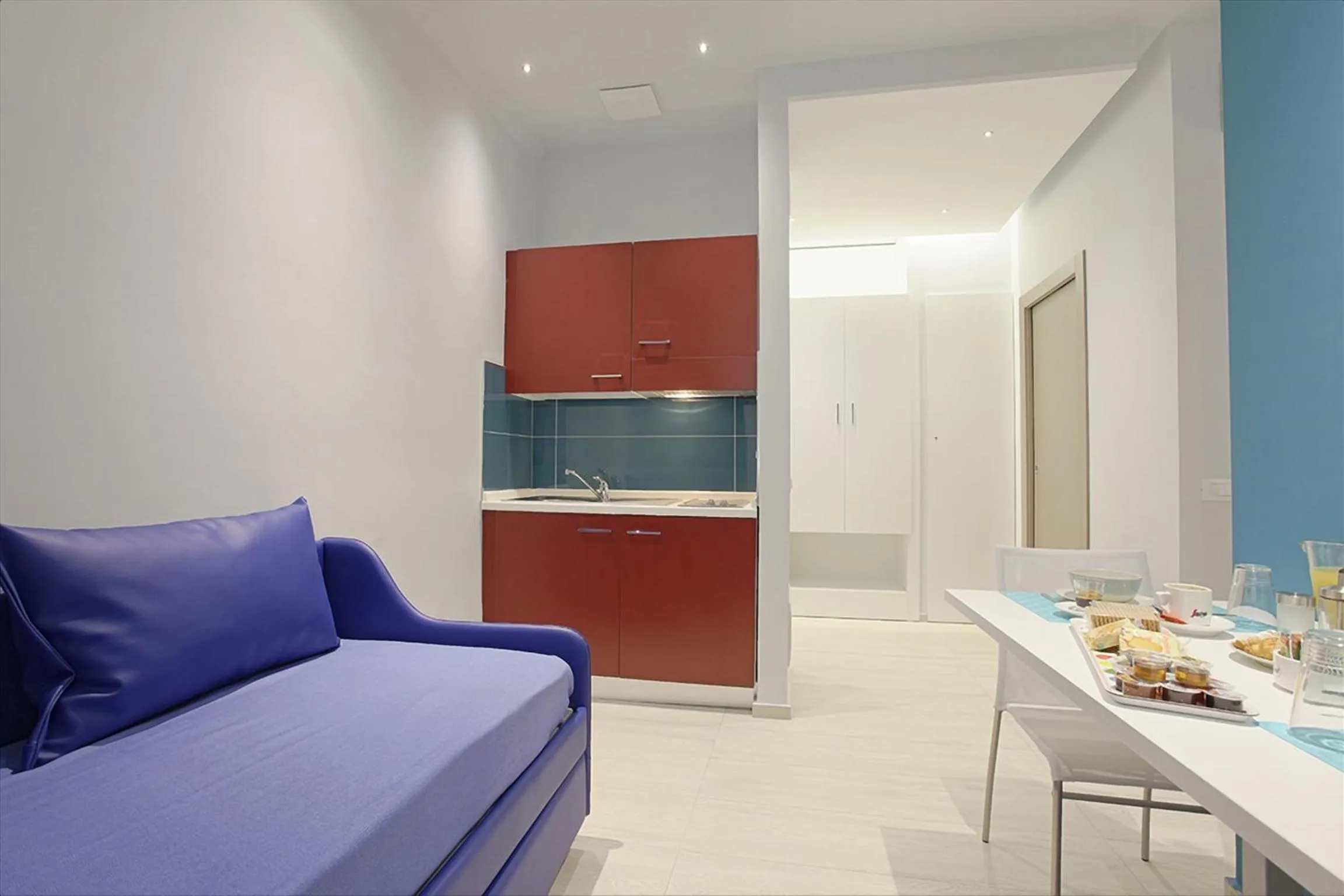 Kitchen or kitchenette in Hotel Agrigento Home