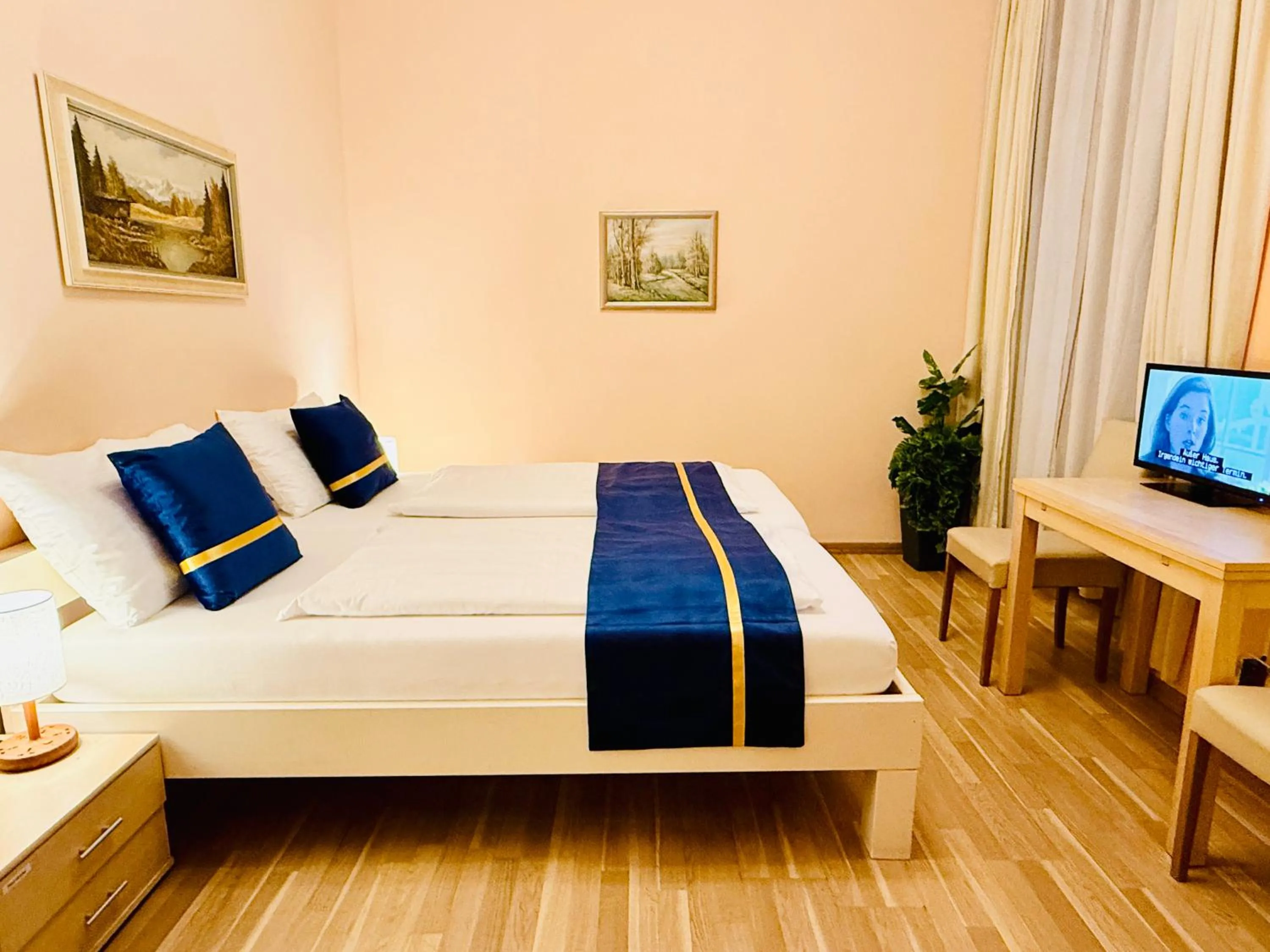 Bed in Pension Liechtenstein