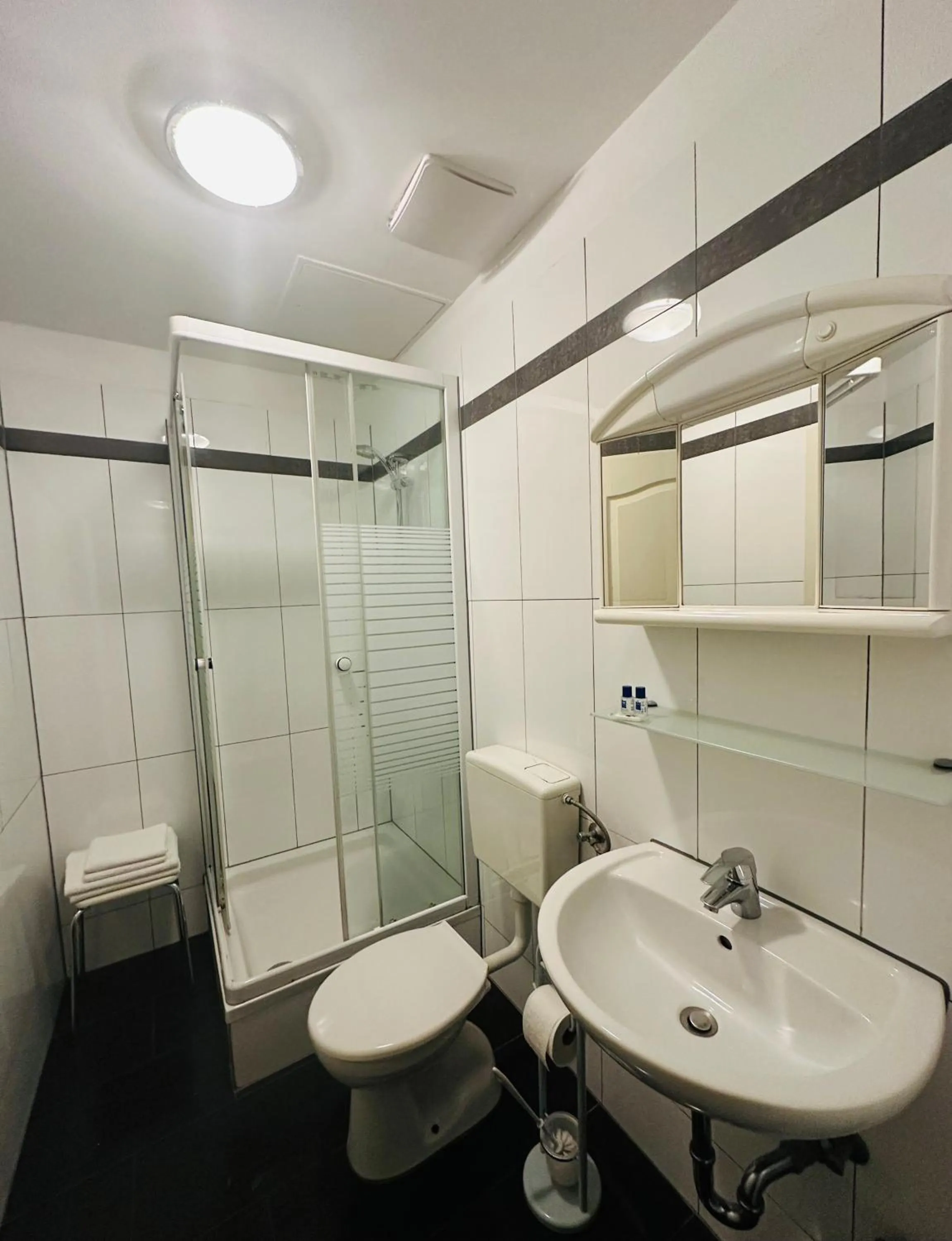 Bathroom in Pension Liechtenstein