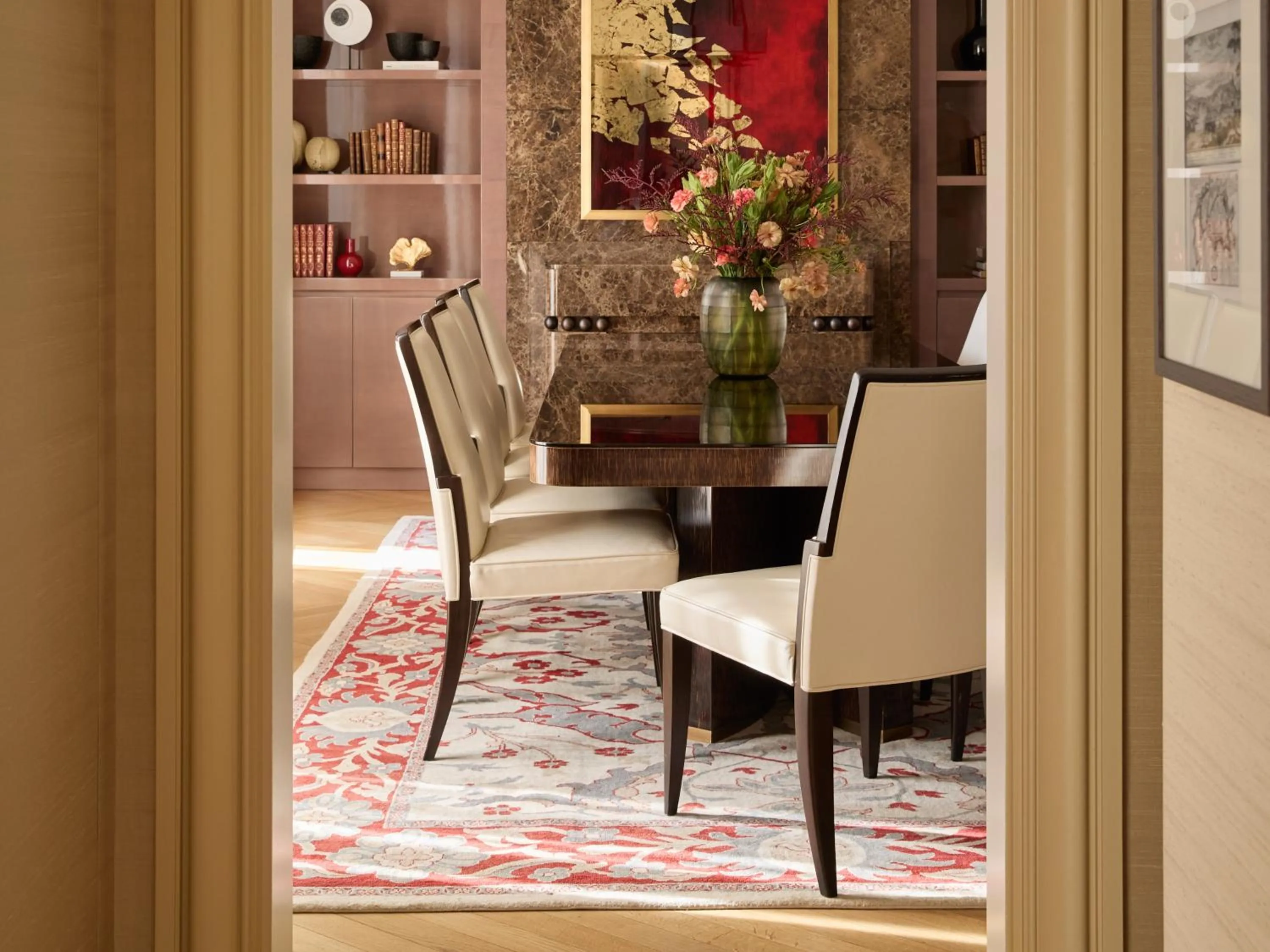 Living room in The Woodward - Auberge Collection