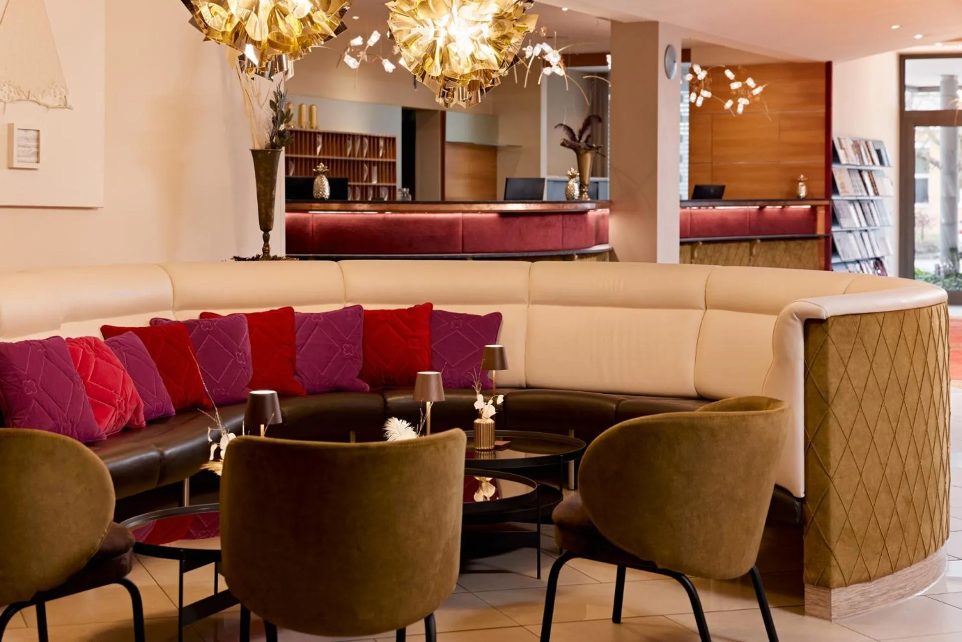 Lobby or reception in Vitalhotel der Parktherme - inkl Thermeneintritt & Sauna