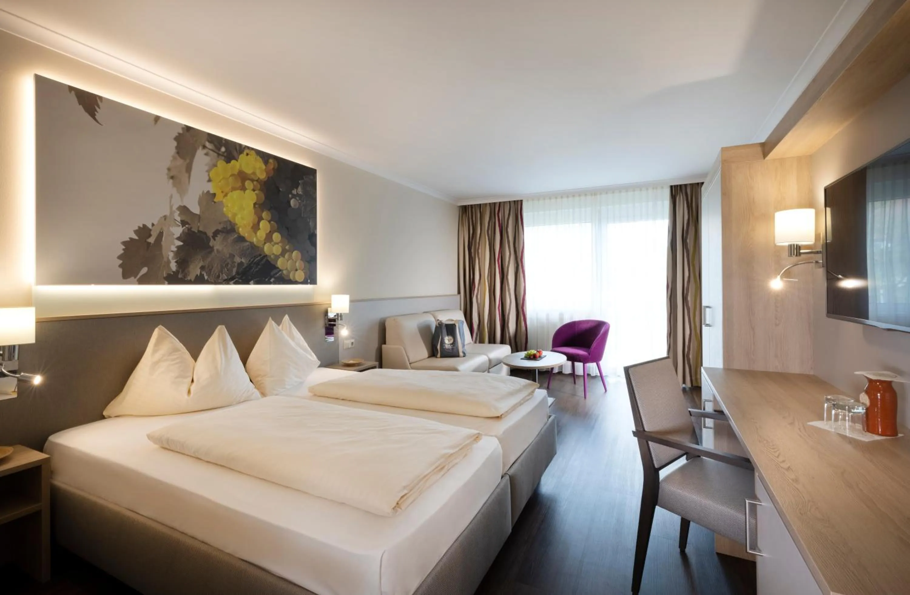 Photo of the whole room, Bed in Vitalhotel der Parktherme - inkl Thermeneintritt & Sauna