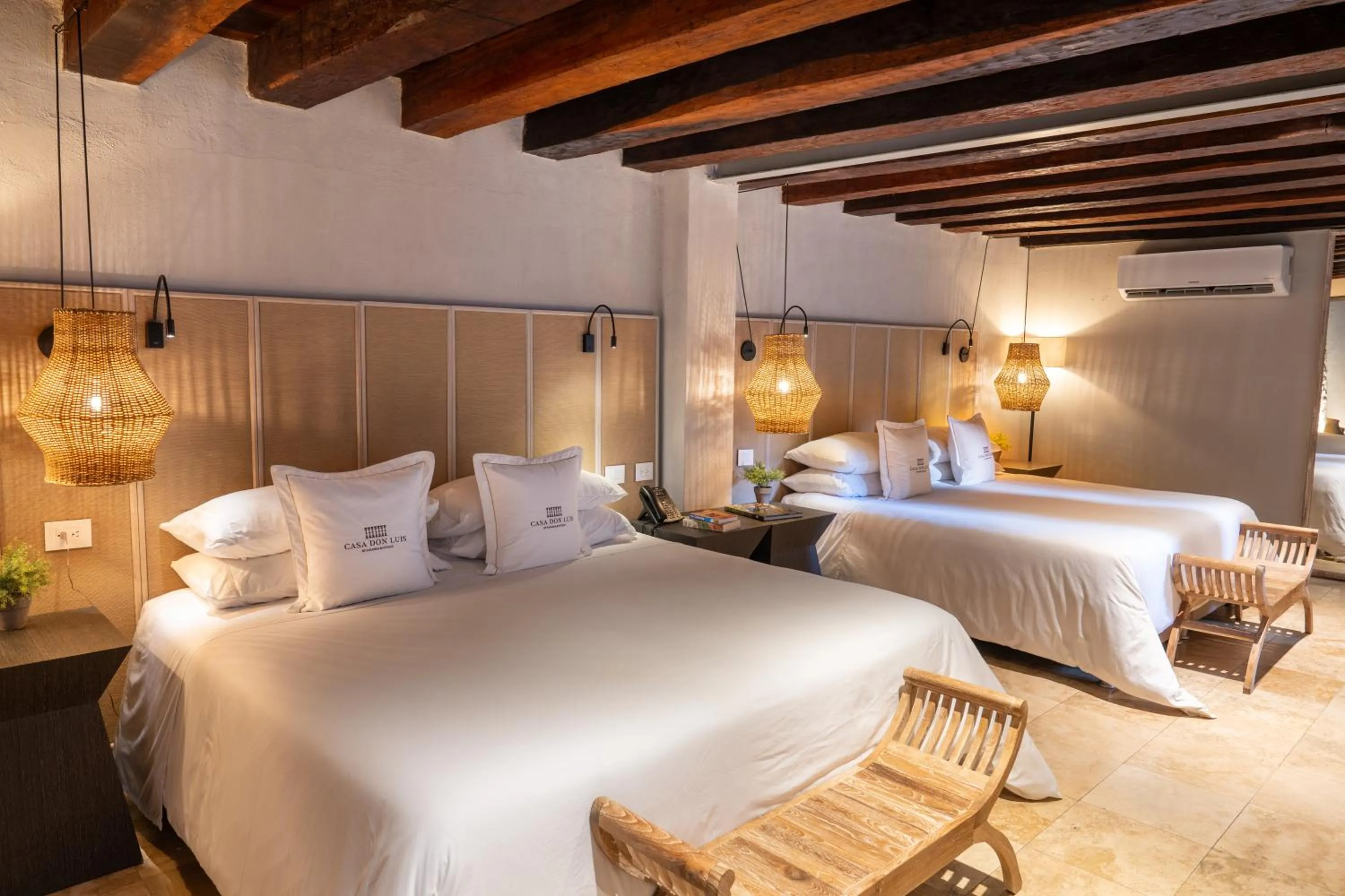 Bed in Hotel Casa Don Luis by Faranda Boutique, a member of Radisson Individuals