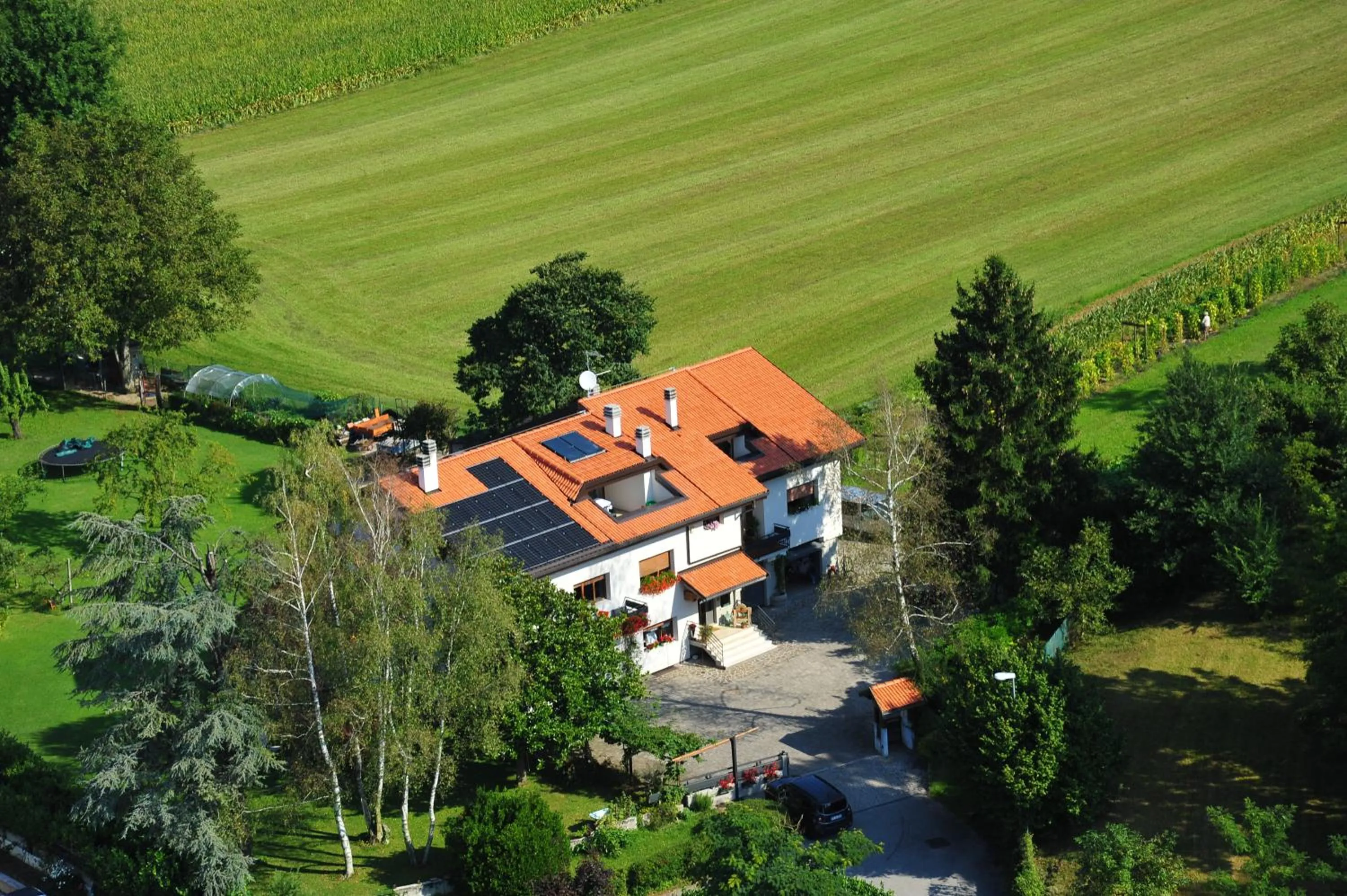 Bird's eye view in B&B COL DE LE MOLE - DOLOMITI BELLUNESI