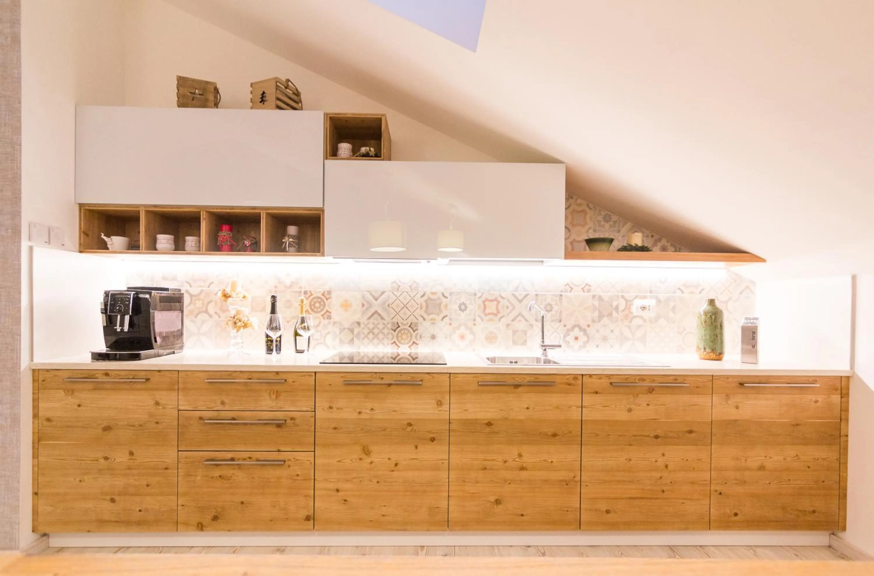 Kitchen or kitchenette in B&B COL DE LE MOLE - DOLOMITI BELLUNESI