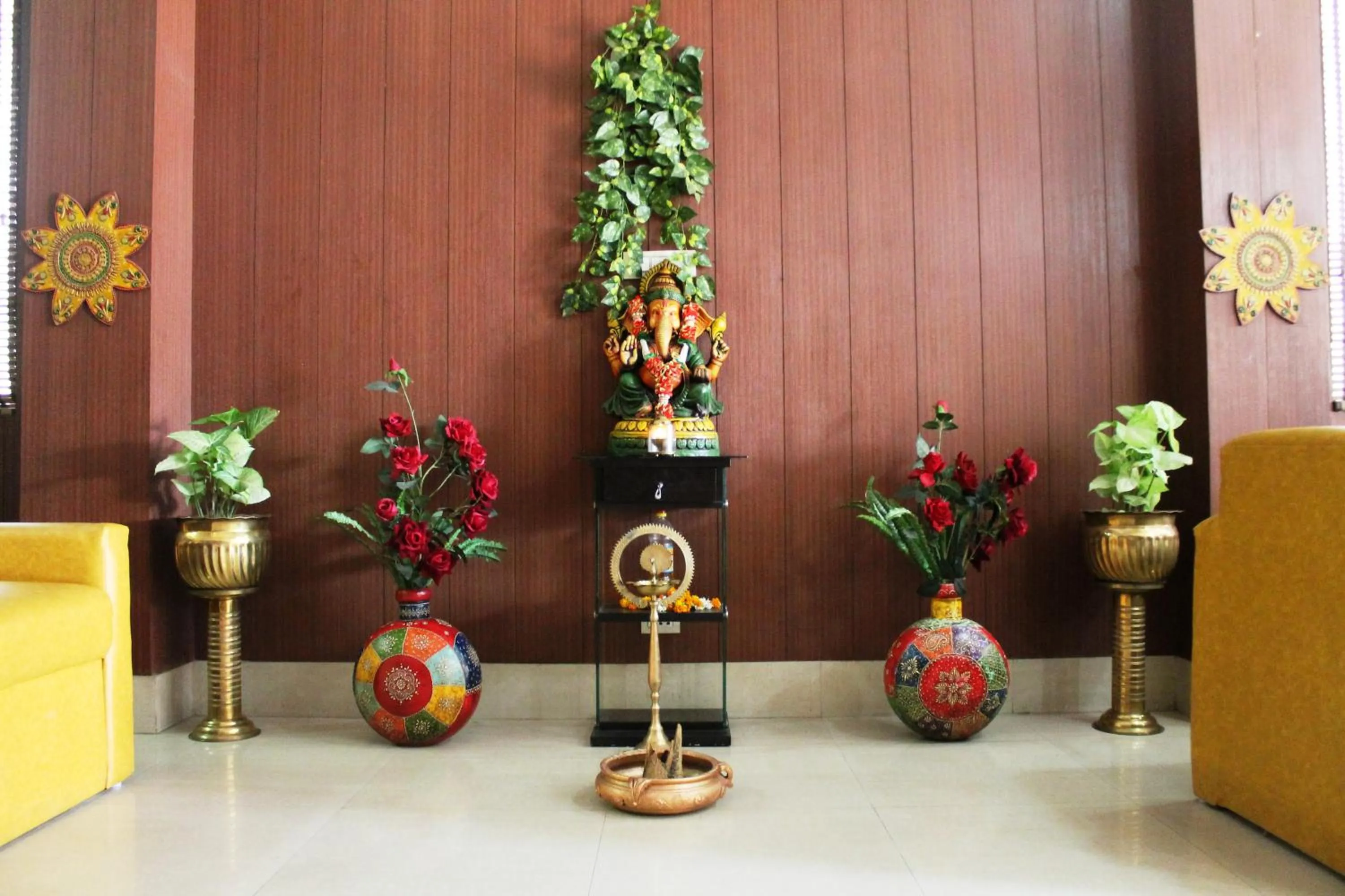 Lobby or reception in Hotel Maiden Residency