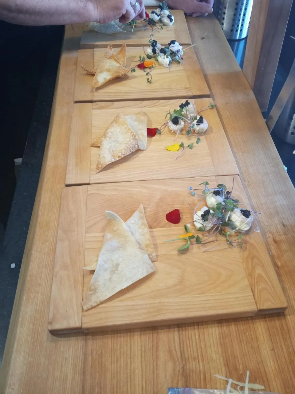 Food and drinks in La maison de l'île d'Orléans -- déjeuner gastronomique à l'aveugle