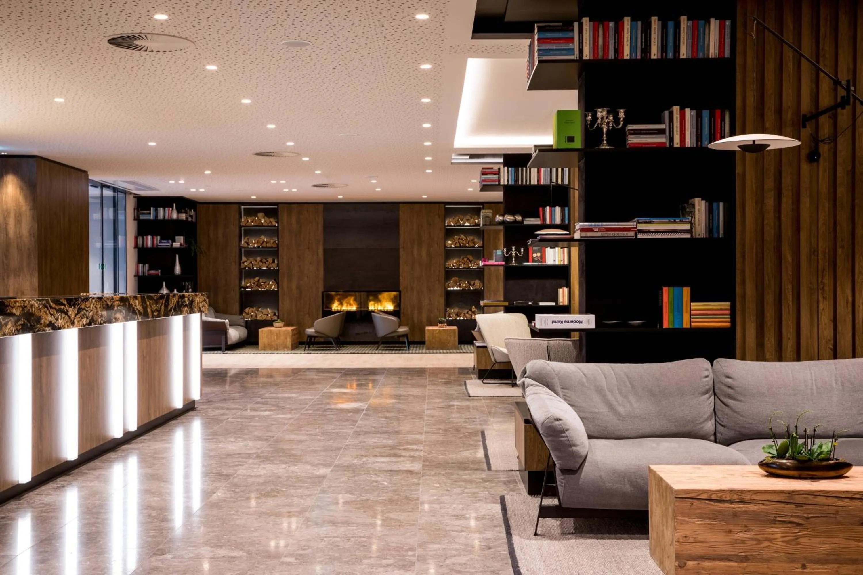Lobby or reception in AC Hotel by Marriott Innsbruck