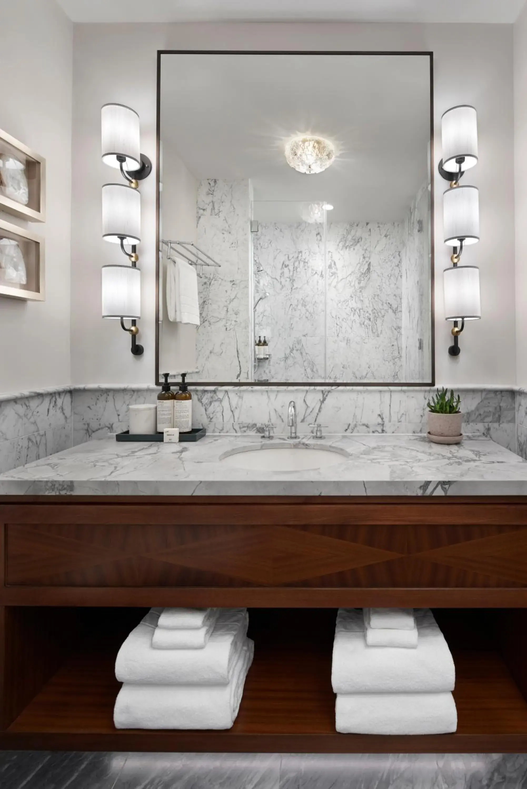 Bathroom in The Wall Street Hotel New York City Bathroom in The Wall Street Hotel New York City