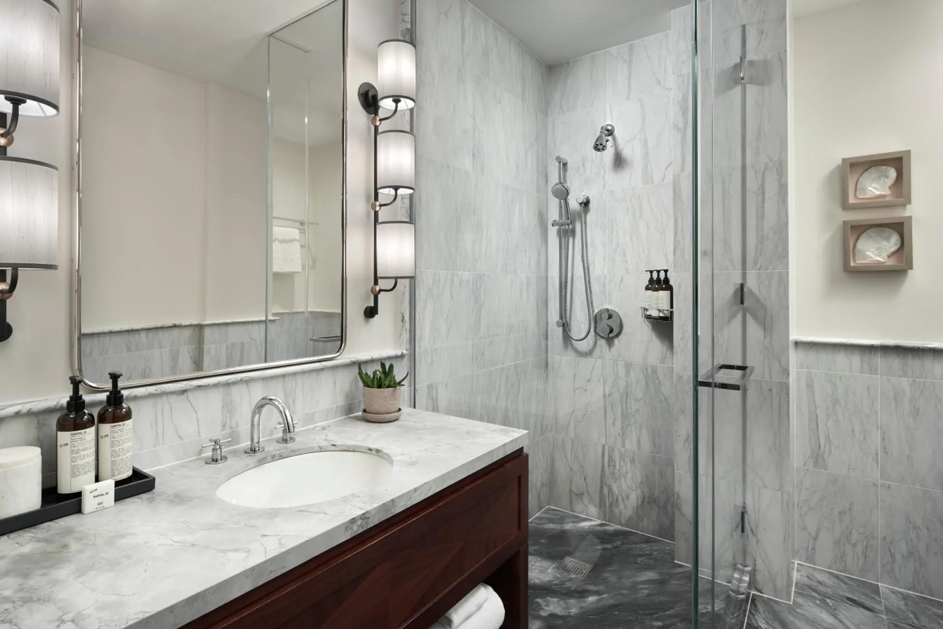 Bathroom in The Wall Street Hotel New York City Bathroom in The Wall Street Hotel New York City