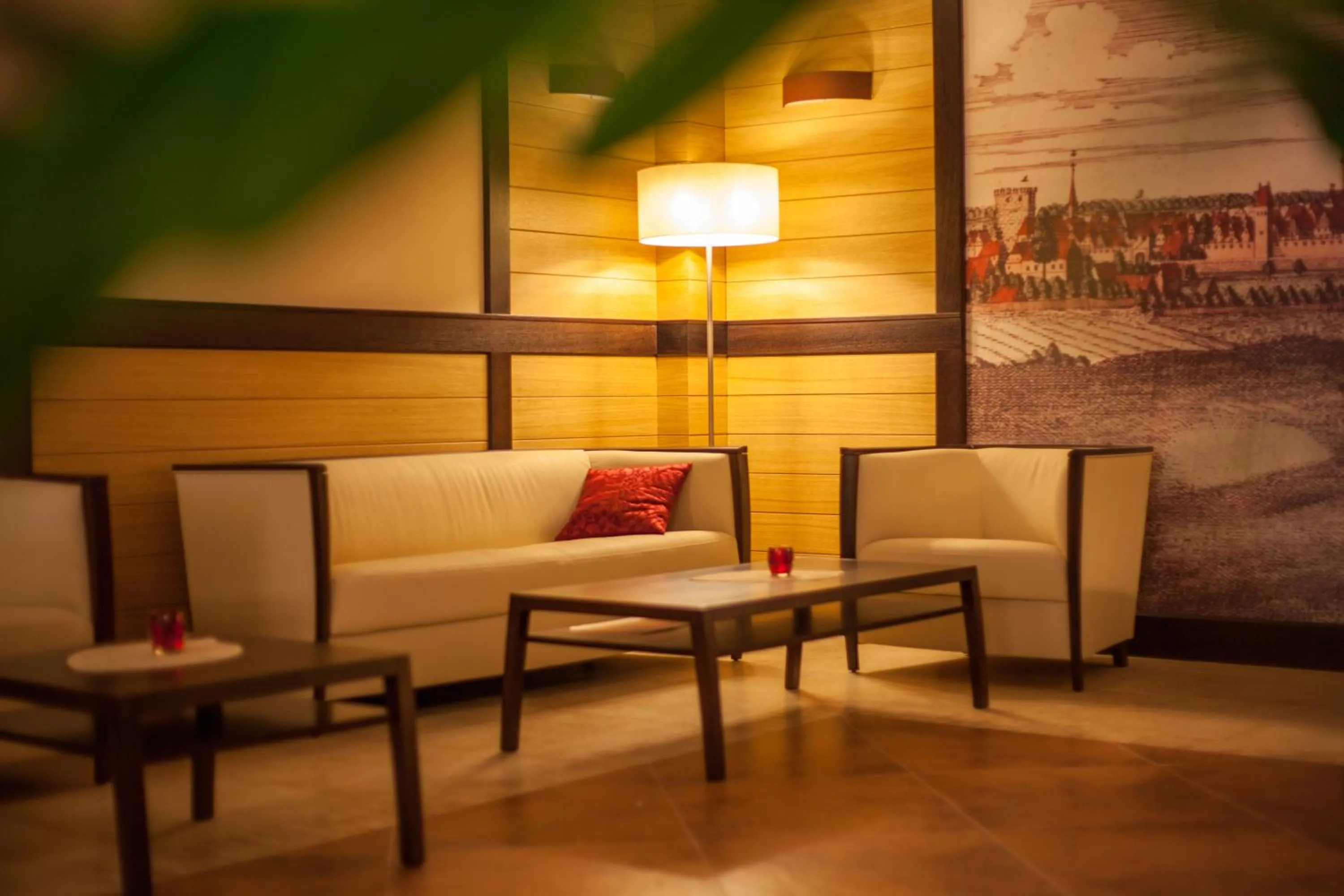 Lobby or reception in Hotel Skarbek