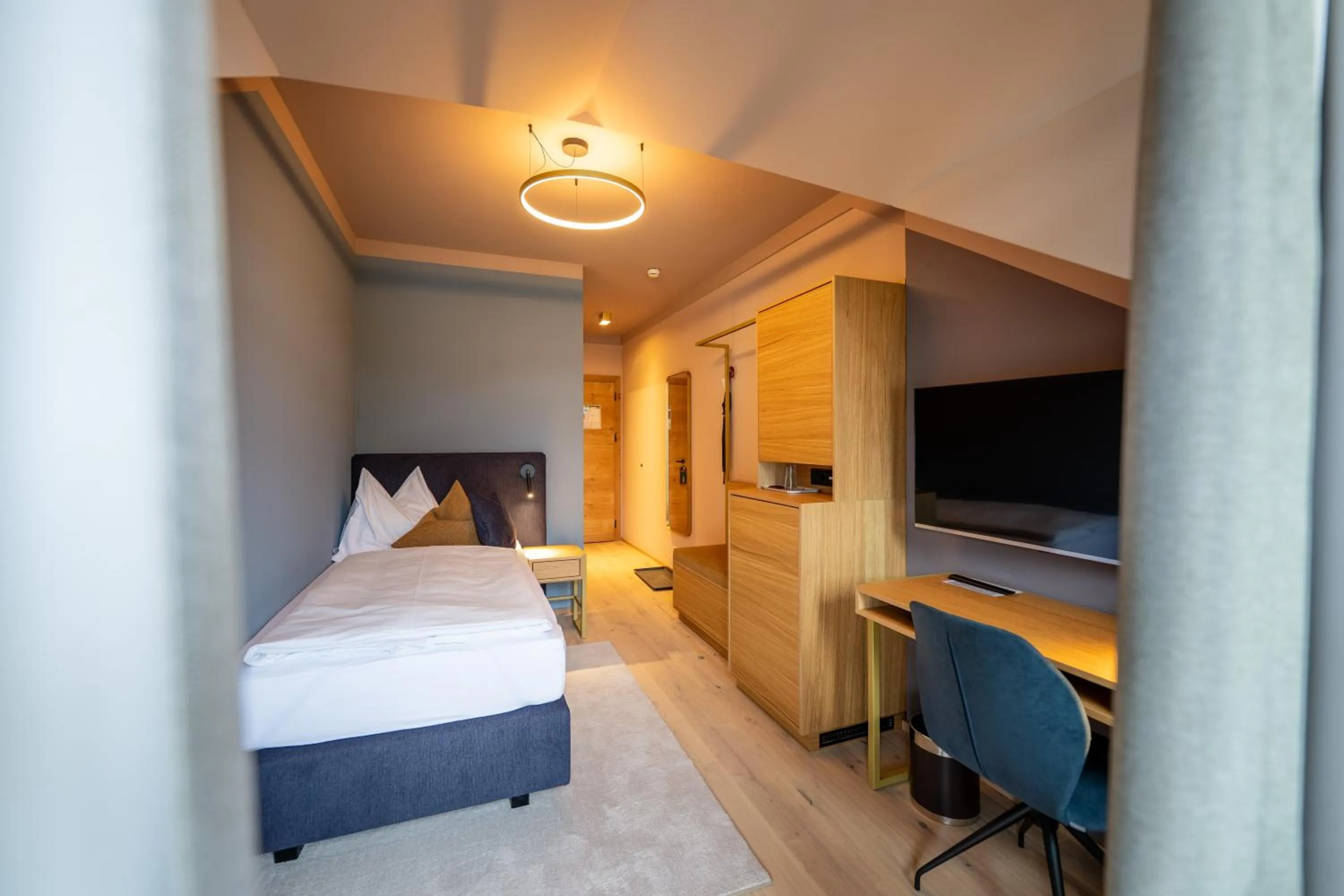 Bed in Hotel Zum Mohren