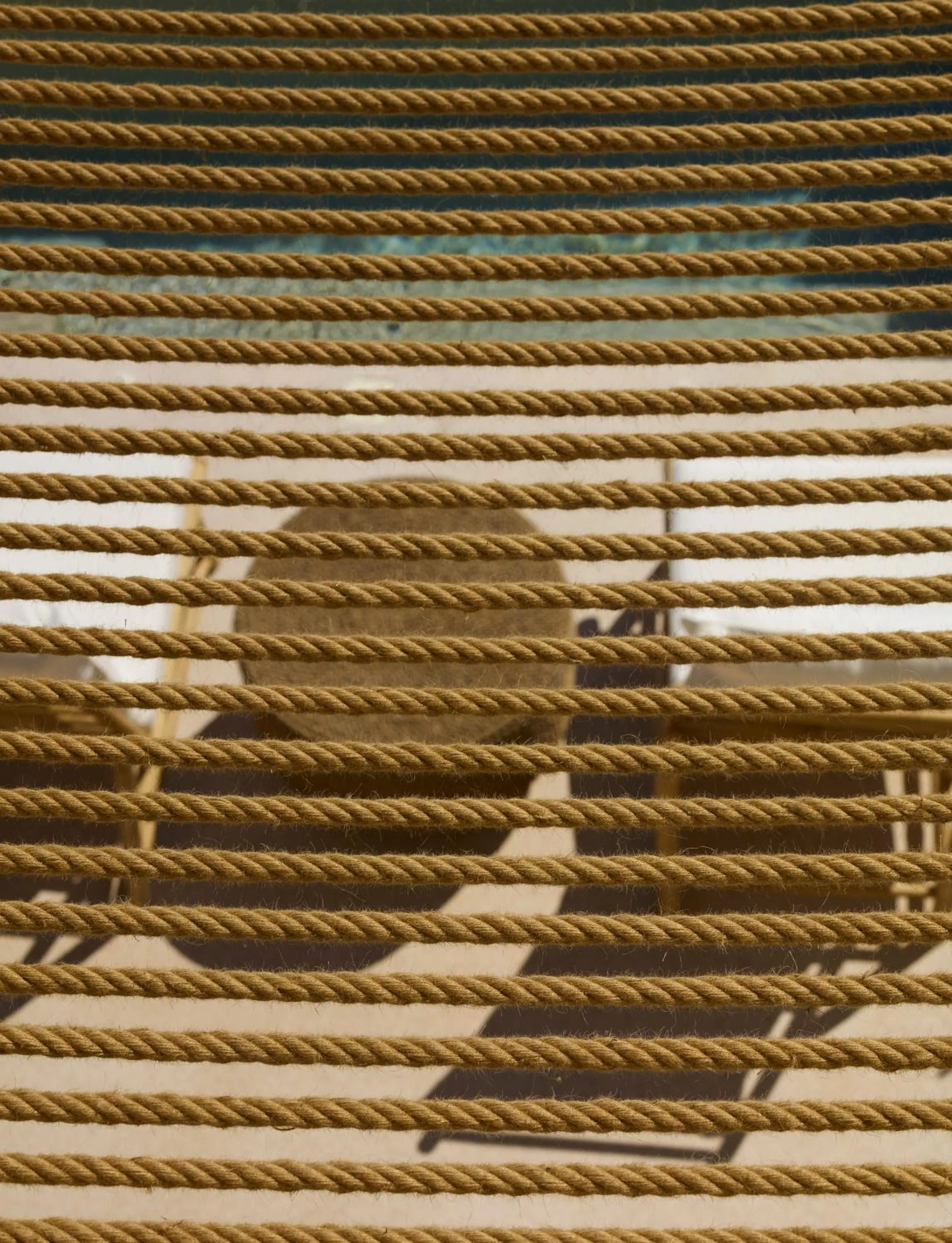 Decorative detail in White Pebble Suites