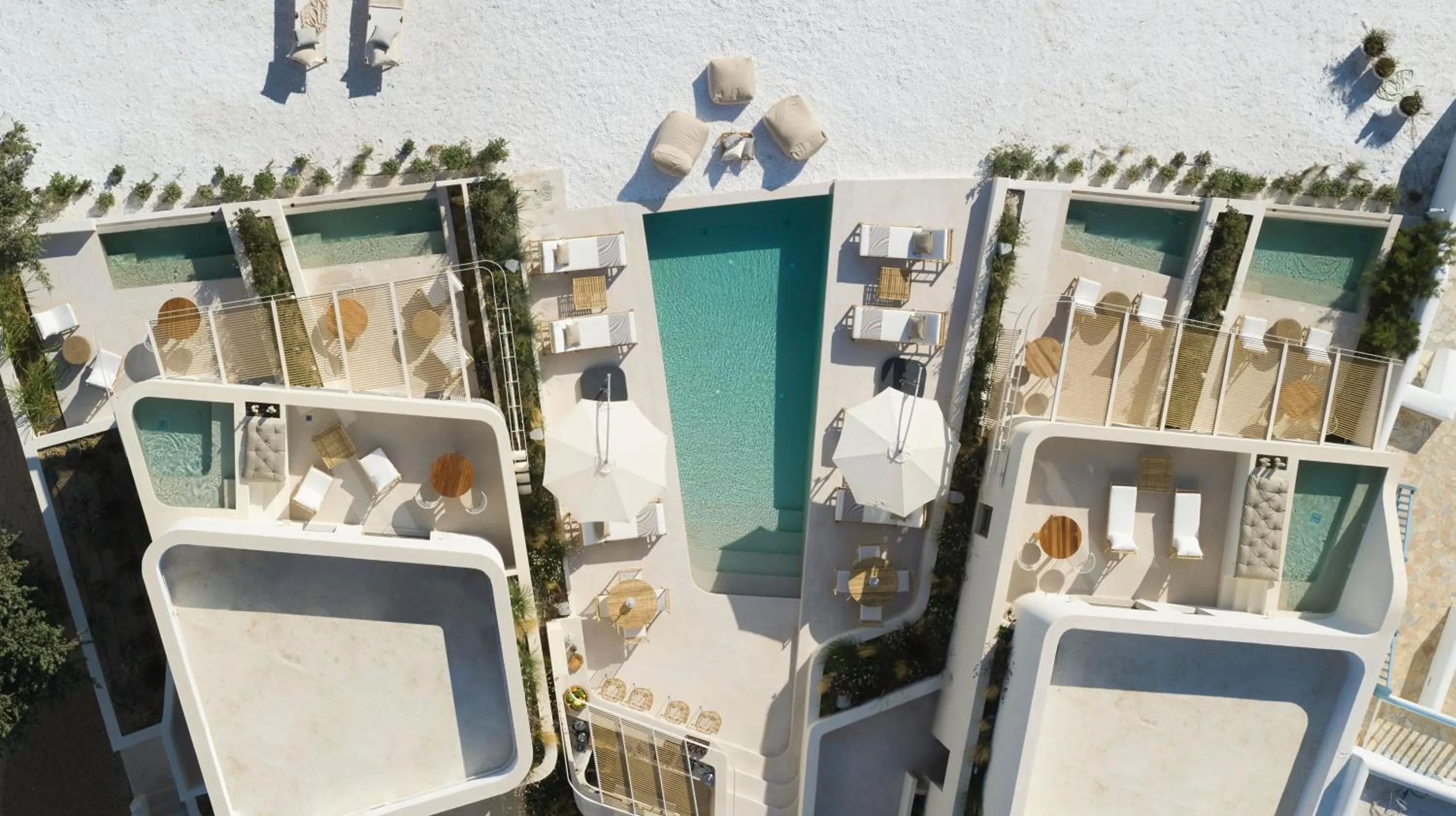 Property building in White Pebble Suites