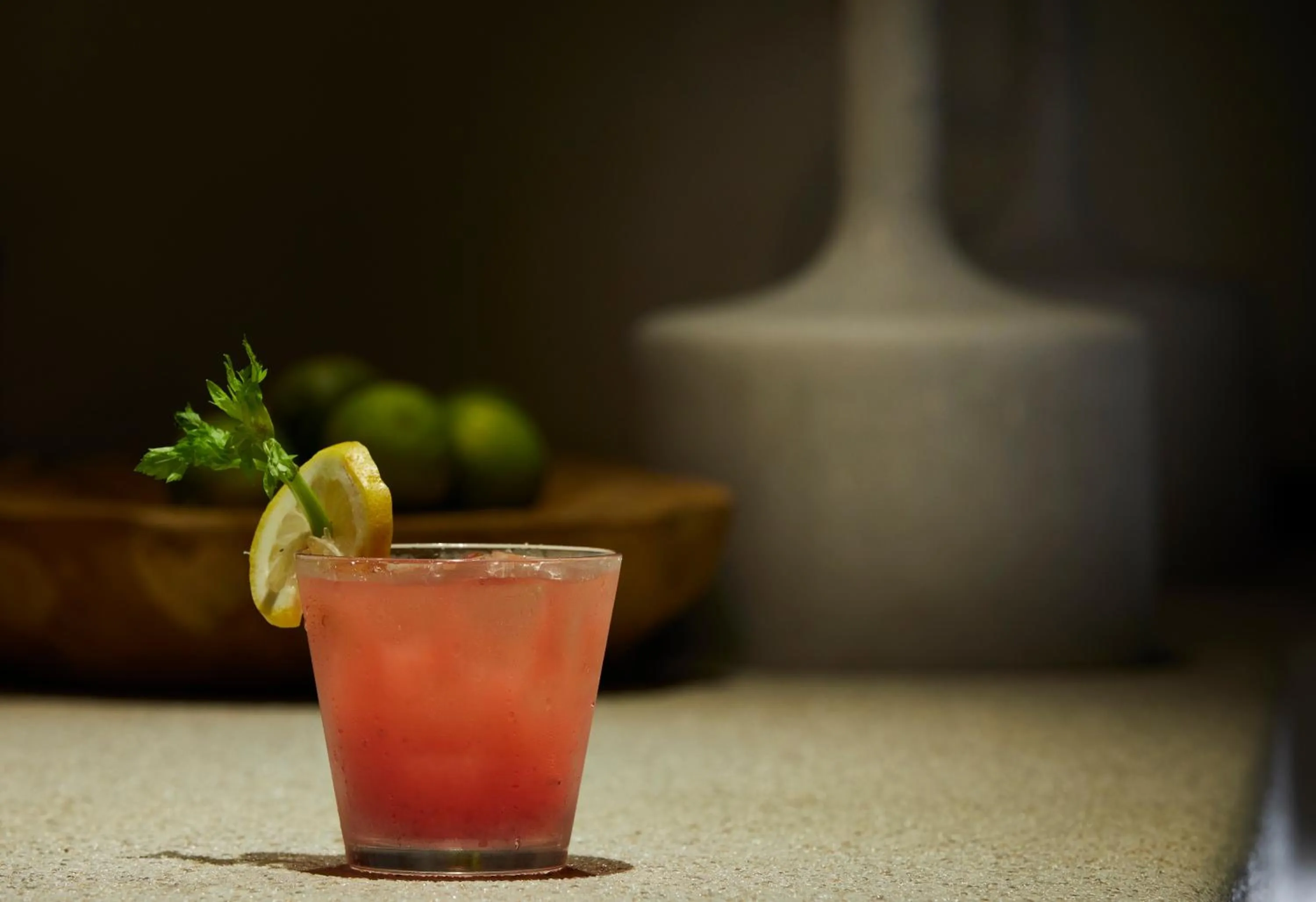 Drinks in White Pebble Suites