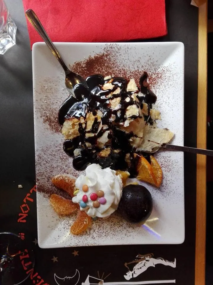 Food close-up in Gente di Notte