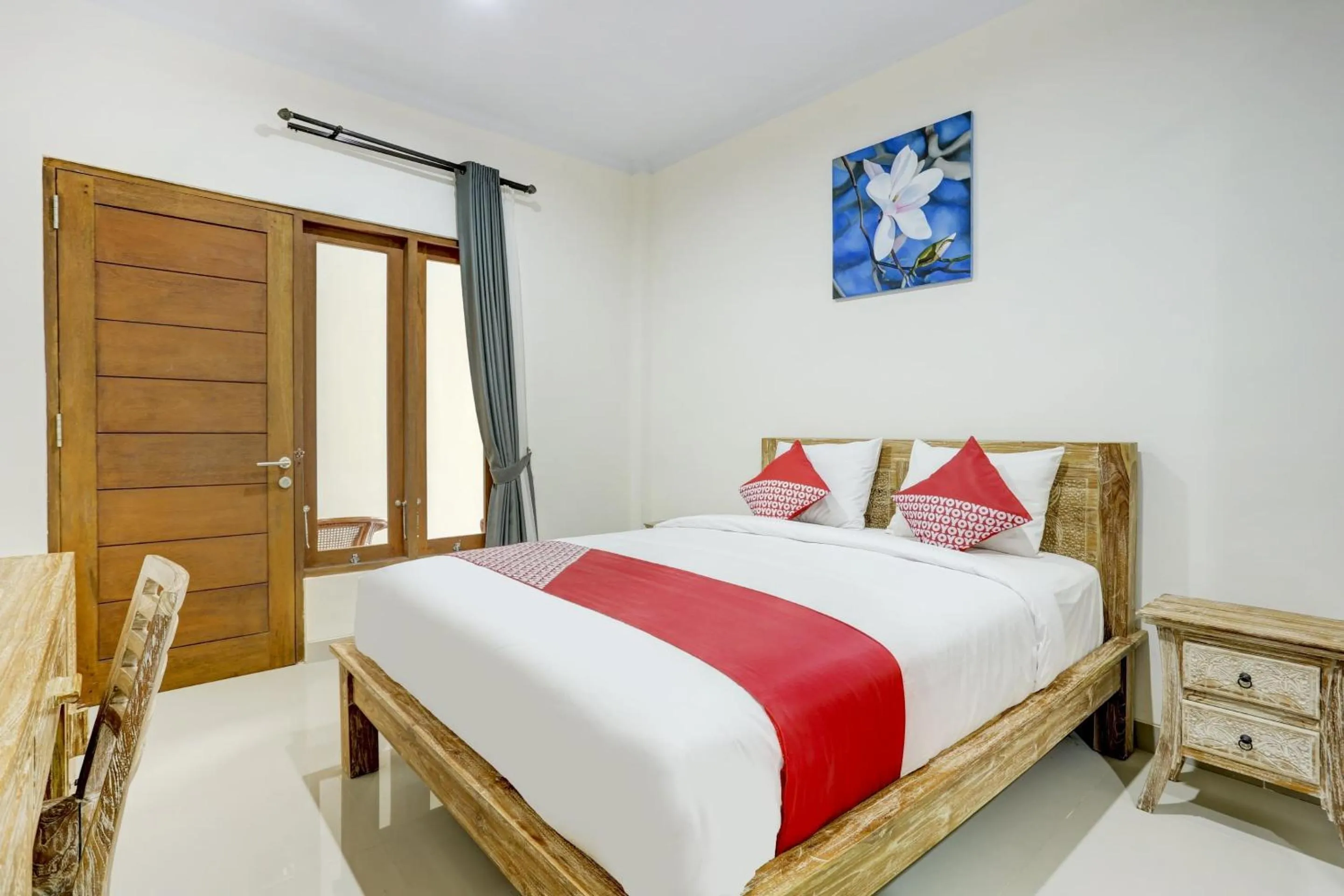 Bedroom, Bed in Hotel O March 67 Stay