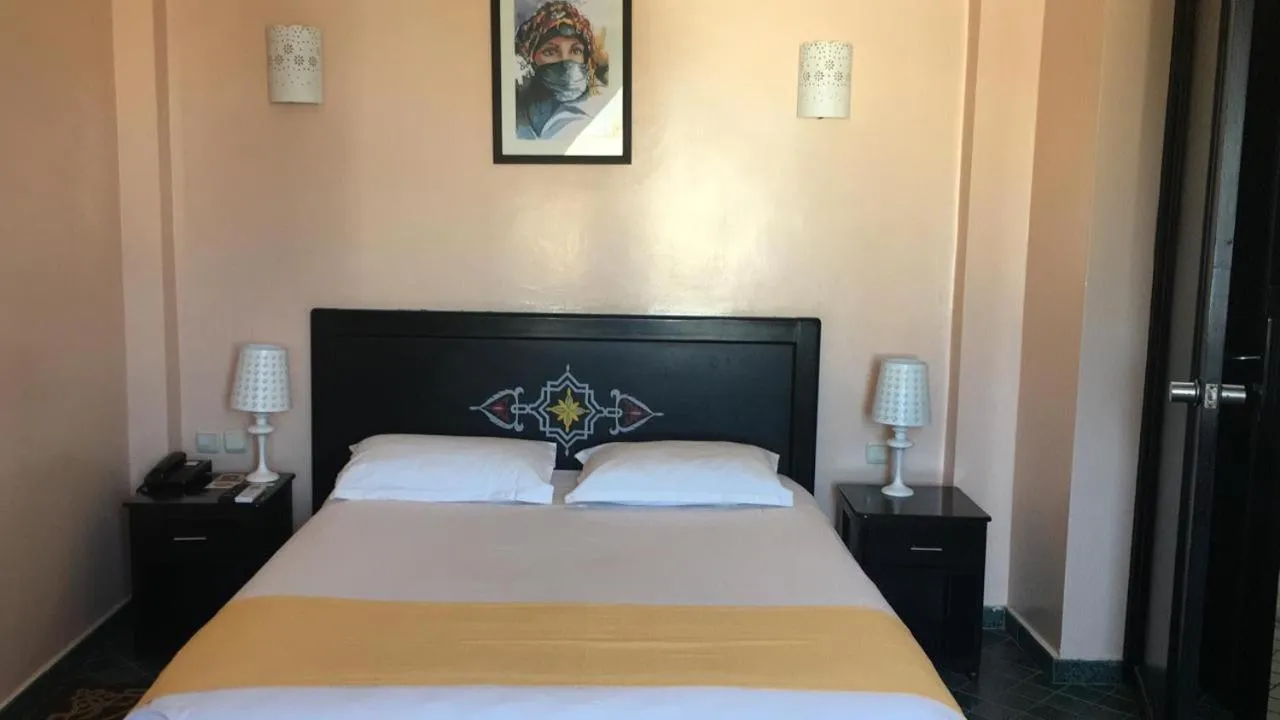 Bed in Hôtel Texuda