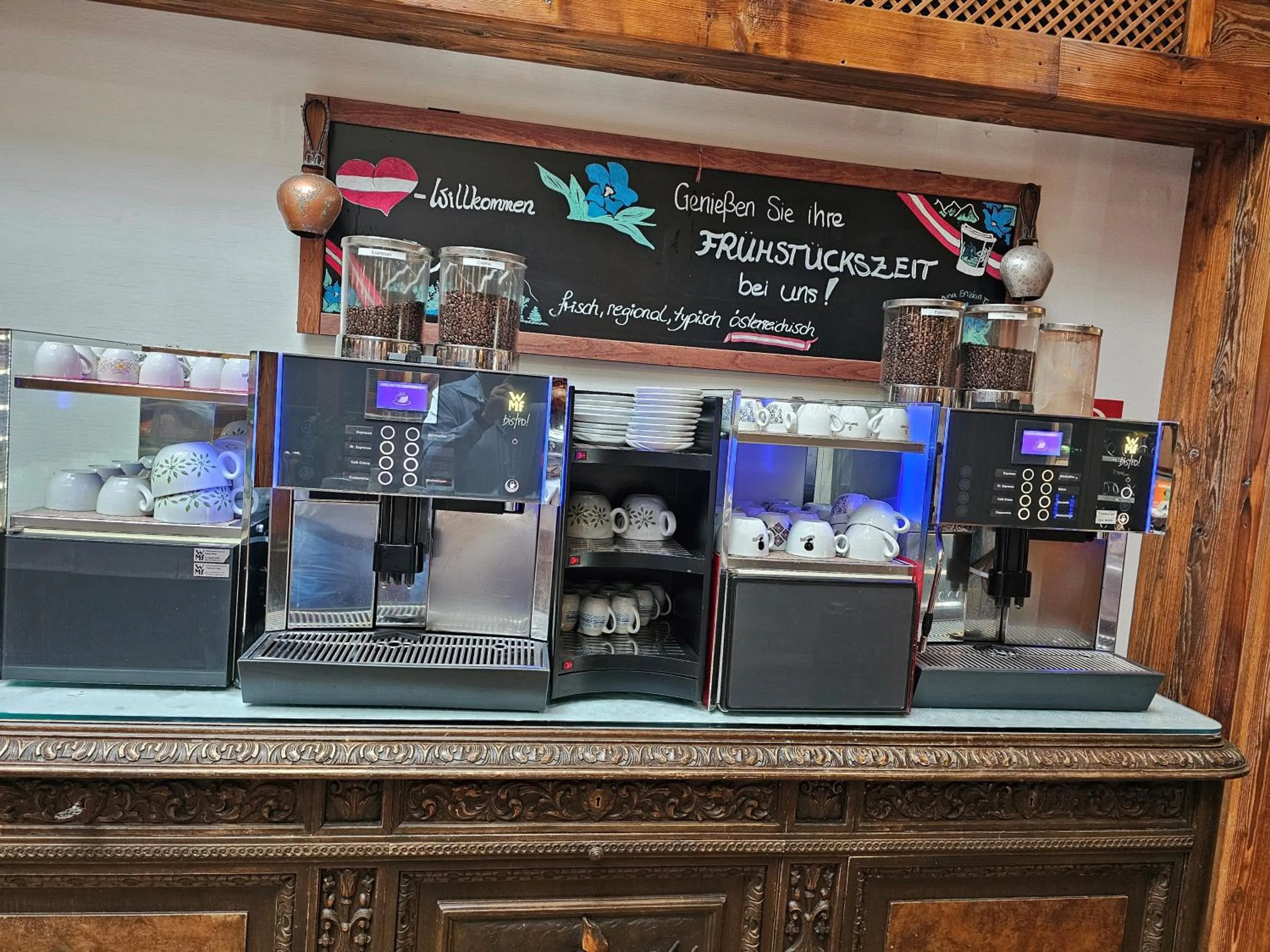 Coffee/tea facilities in Hotel Enziana Wien