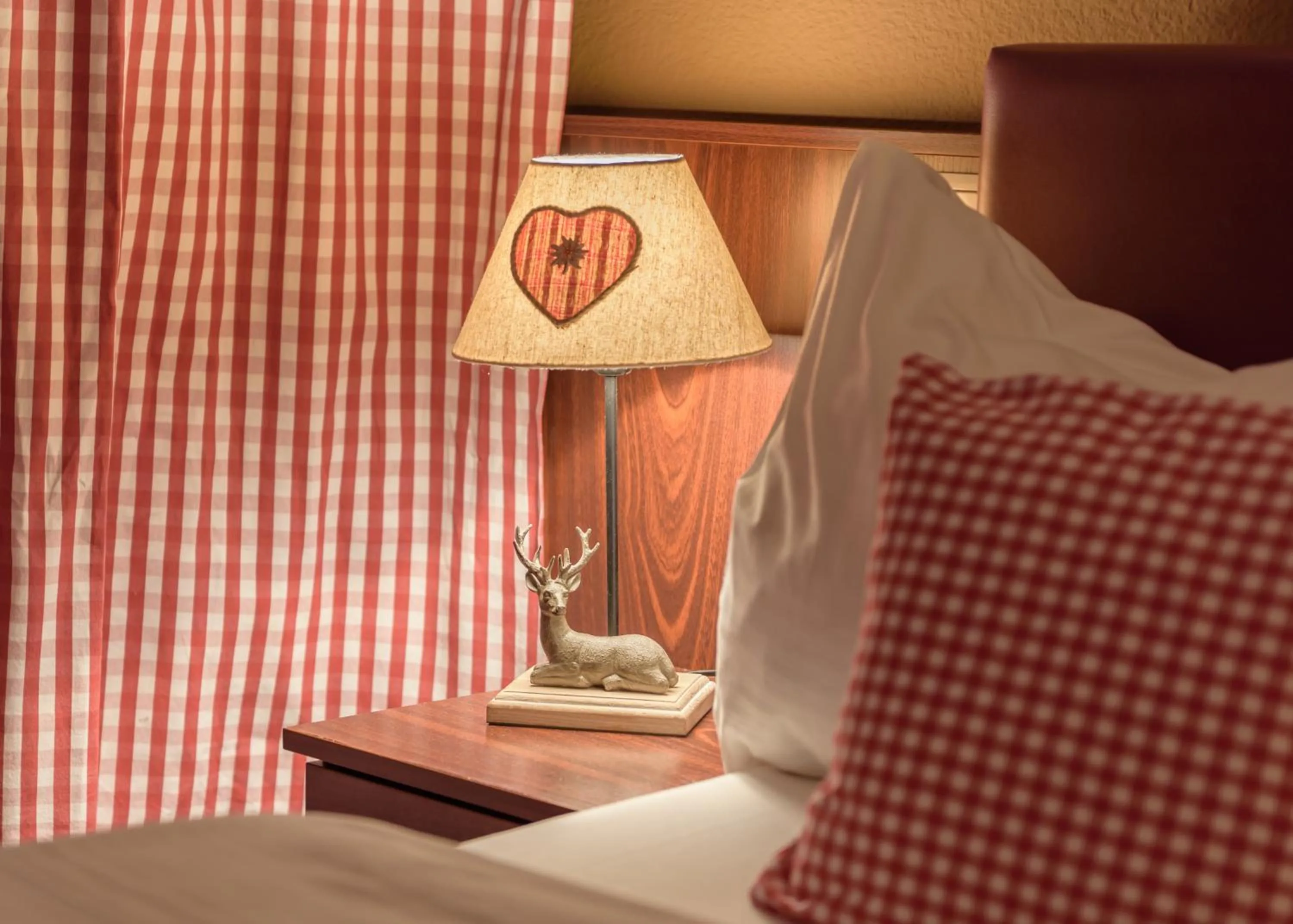 Decorative detail, Bed in Hotel Enziana Wien