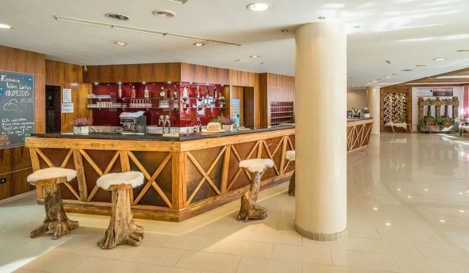 Lounge or bar in Hotel Enziana Wien