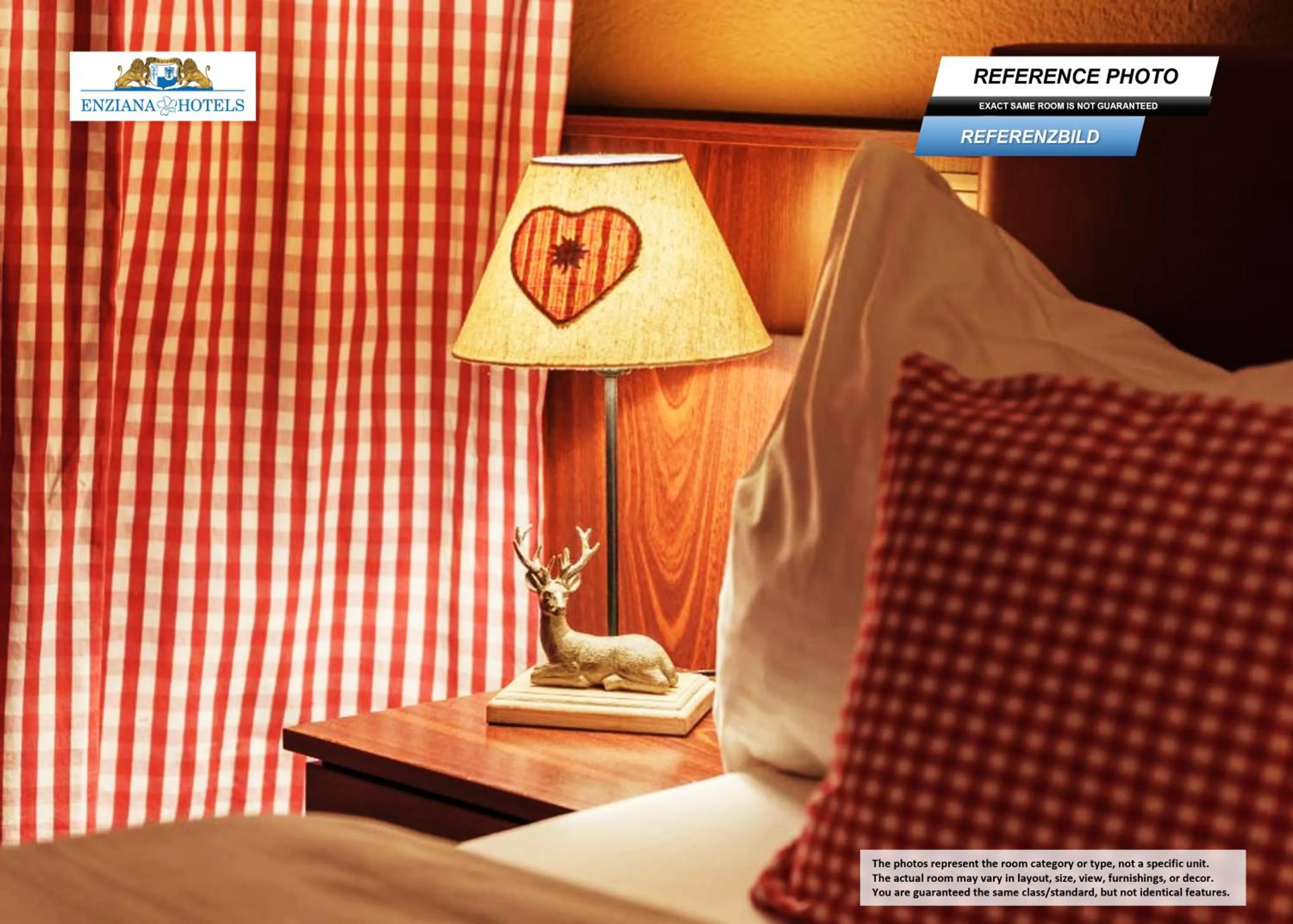 Decorative detail, Bed in Hotel Enziana Wien