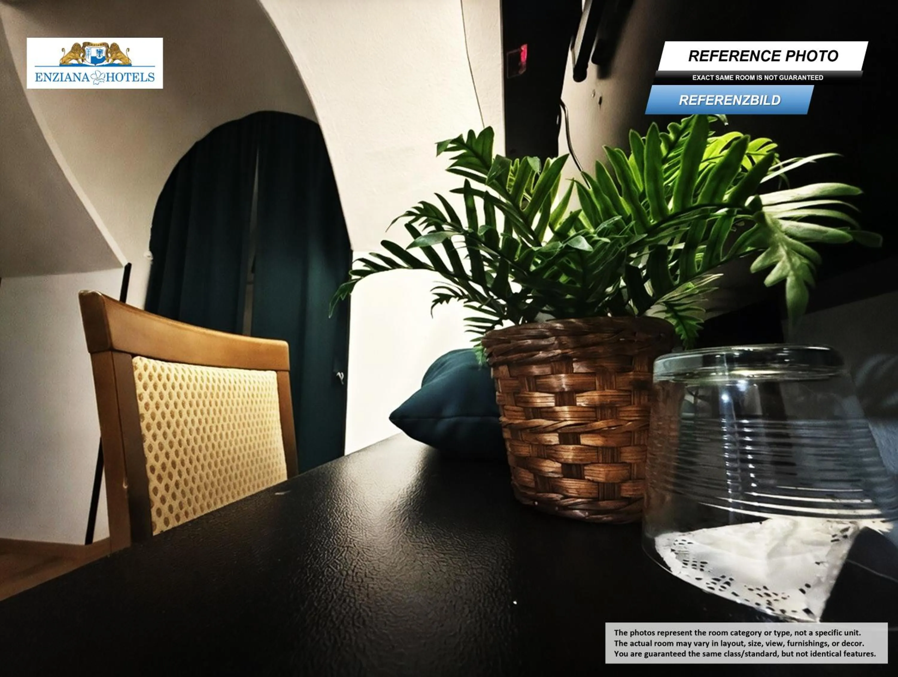 Seating area in Hotel Enziana Wien