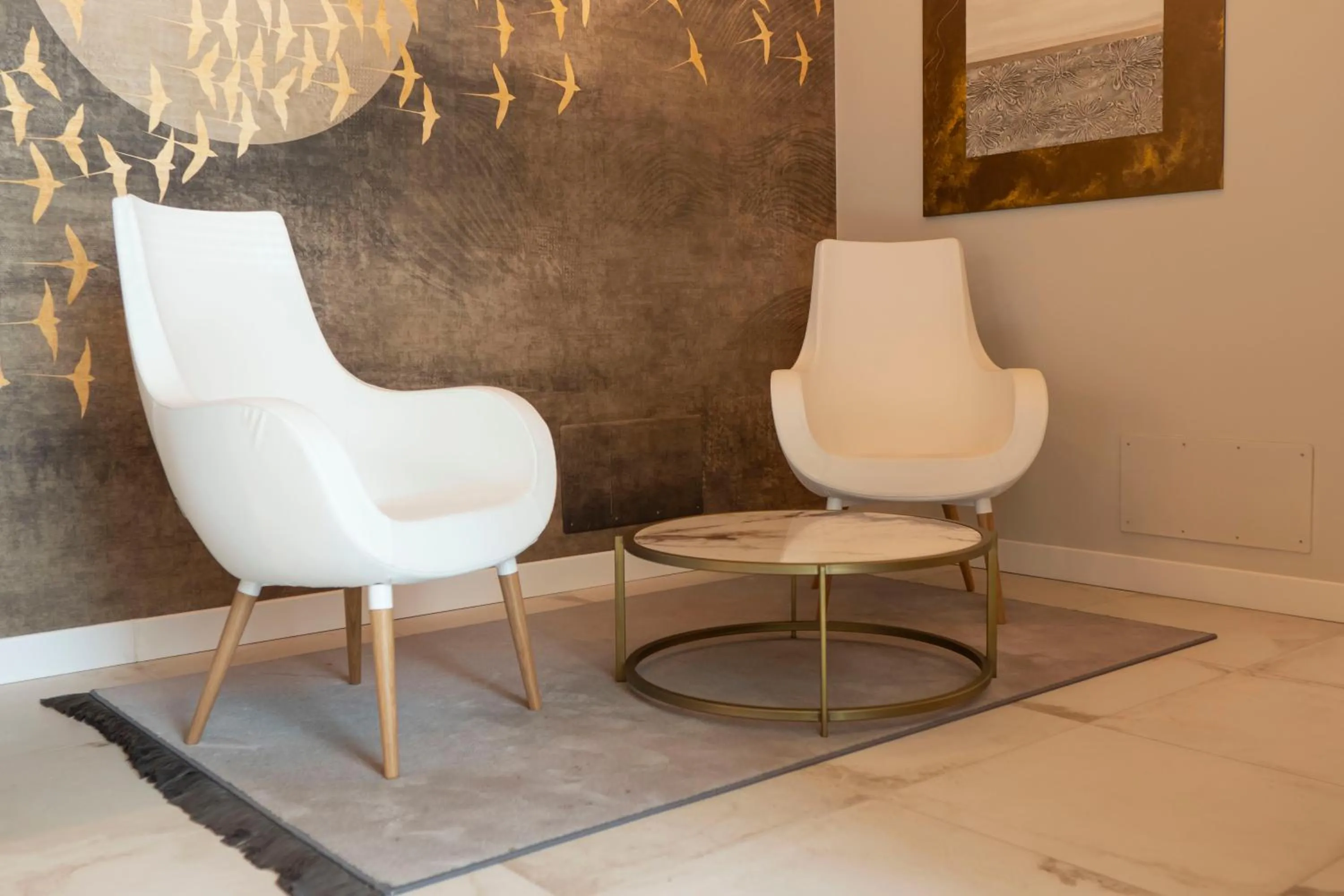 Lobby or reception in La Perla